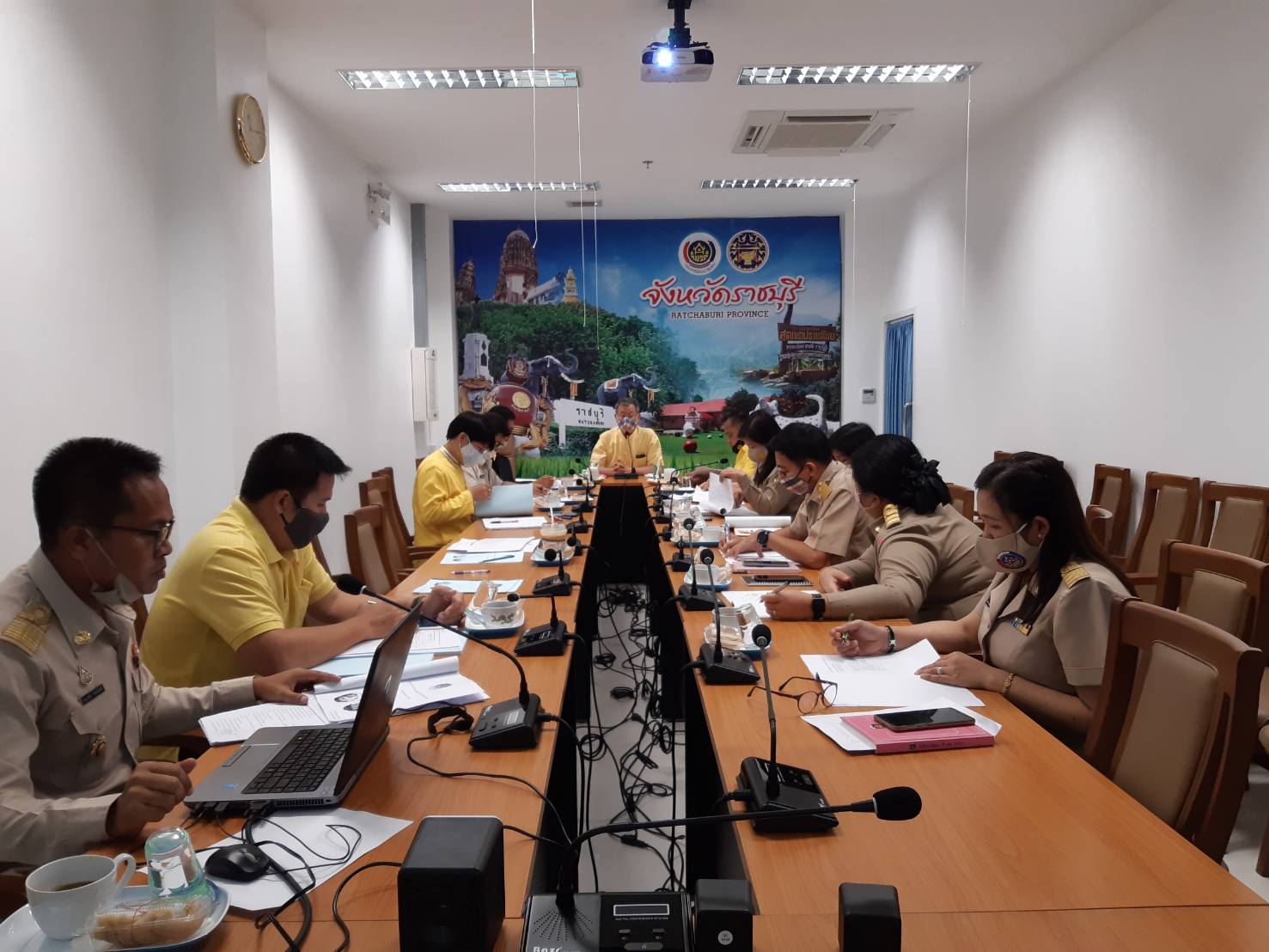 ราชบุรีรับการตรวจราชการของผู้ตรวจราชการกรมการพัฒนาชุมชน ประจำเดือน กรกฎาคม 2563