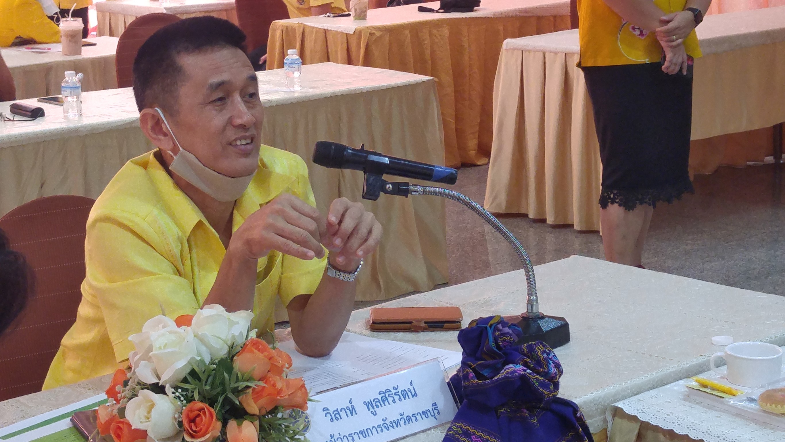 การประกวดผ้าสืบสาน อนุรักษ์ศิลป์ผ้าถิ่นไทย ดำรงไว้ในแผ่นดิน จังหวัดราชบุรี