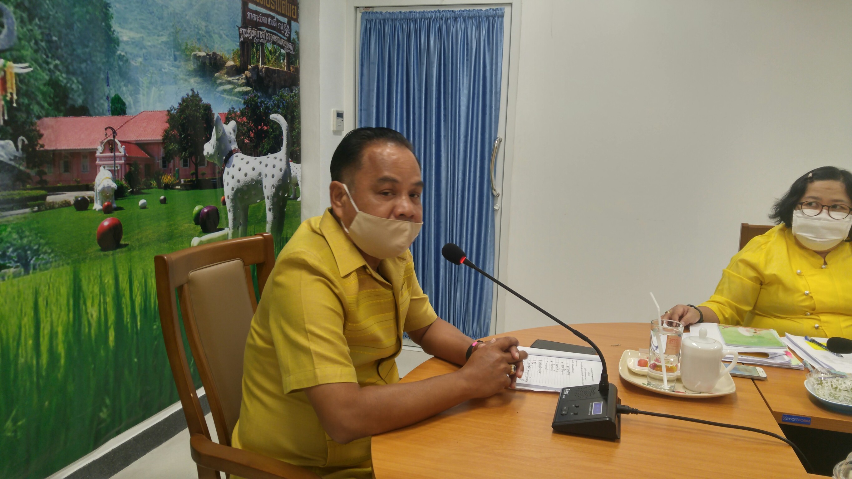 ราชบุรี ประชุมพัฒนาการจังหวัด/หัวหน้ากลุ่ม/หัวหน้าฝ่าย/พัฒนาการอำเภอ/นักวิชาการพัฒนาชุมชนจังหวัด ครั้งที่ 4/2563