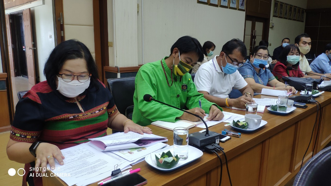 ราชบุรี ร่วมประชุมติดตามการเตรียมการเพื่อขับเคลื่อนโครงการหนึ่งตำบลหนึ่งกลุ่มเกษตรทฤษฎีใหม่และโครงการพัฒนาพื้นที่ต้นแบบการพัฒนาคุณภาพชีวิตตามหลักทฤษฎีใหม่ประยุกต์สู่ “โคก หนอง นา โมเดล”