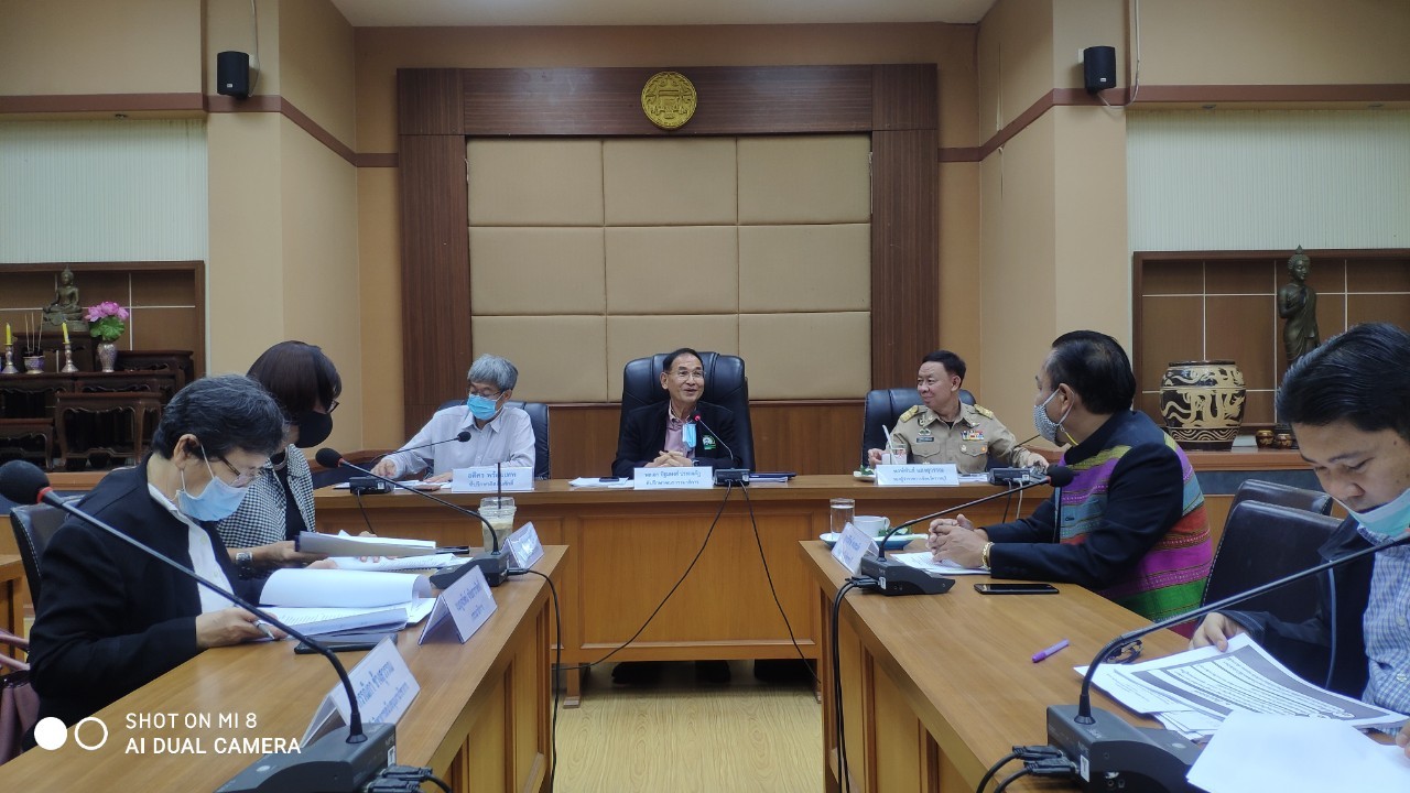 ราชบุรี ร่วมประชุมติดตามการเตรียมการเพื่อขับเคลื่อนโครงการหนึ่งตำบลหนึ่งกลุ่มเกษตรทฤษฎีใหม่และโครงการพัฒนาพื้นที่ต้นแบบการพัฒนาคุณภาพชีวิตตามหลักทฤษฎีใหม่ประยุกต์สู่ “โคก หนอง นา โมเดล”