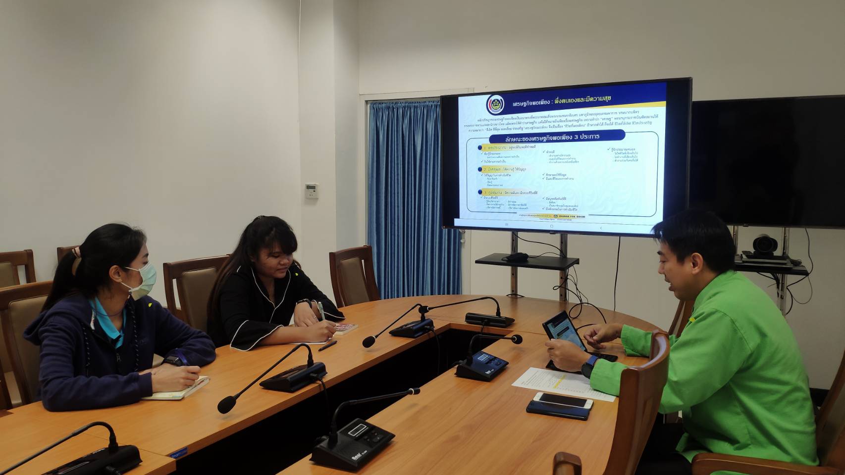 พช.ราชบุรี ฝึกอบรมก่อนปฏิบัติงานอาสาพัฒนา (อสพ.) รุ่นที่ 72 ที่ได้ต่ออายุการปฏิบัติหน้าที่