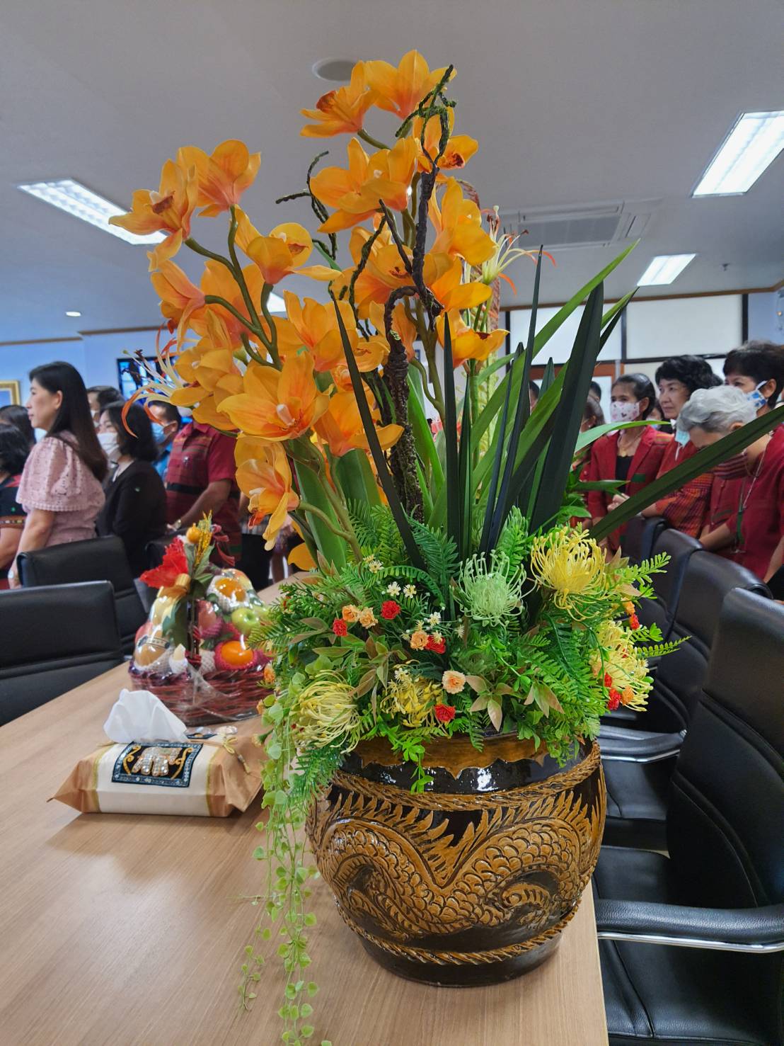 สพจ.ราชบุรี ร่วมต้อนรับผู้ว่าราชการจังหวัดราชบุรี