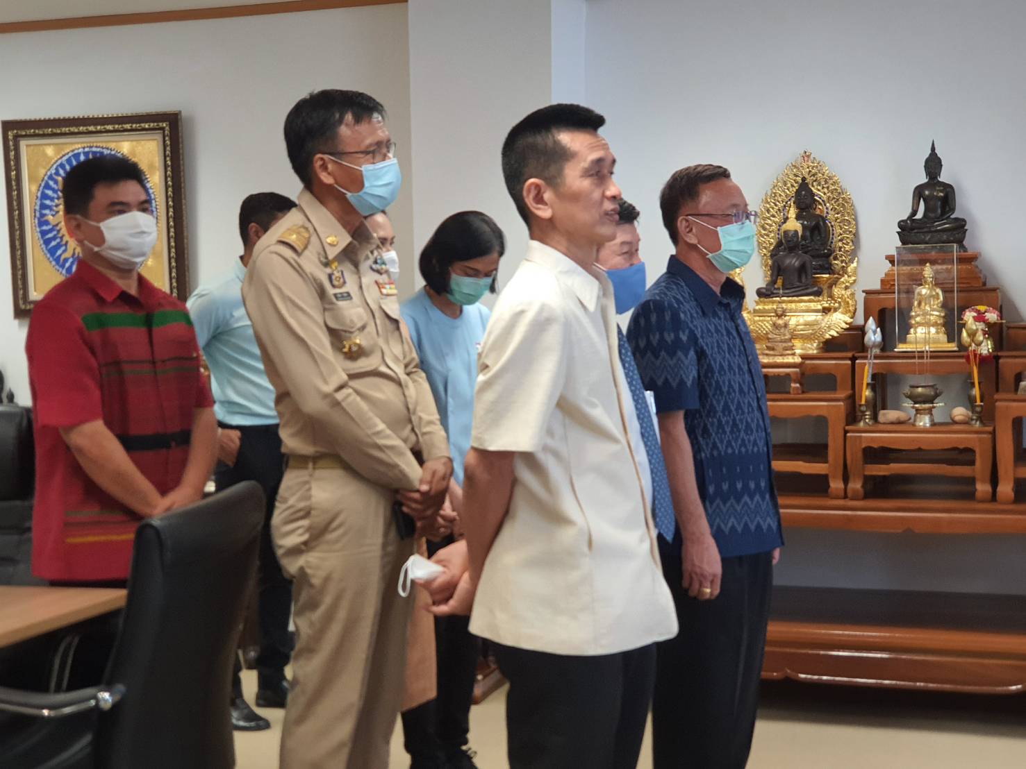 สพจ.ราชบุรี ร่วมต้อนรับผู้ว่าราชการจังหวัดราชบุรี
