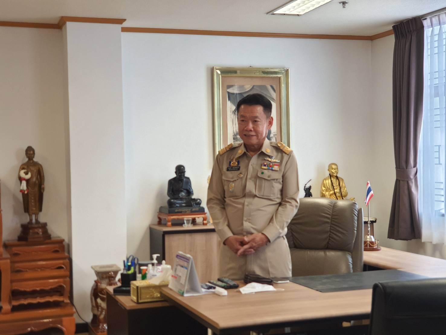 สพจ.ราชบุรี ร่วมต้อนรับผู้ว่าราชการจังหวัดราชบุรี