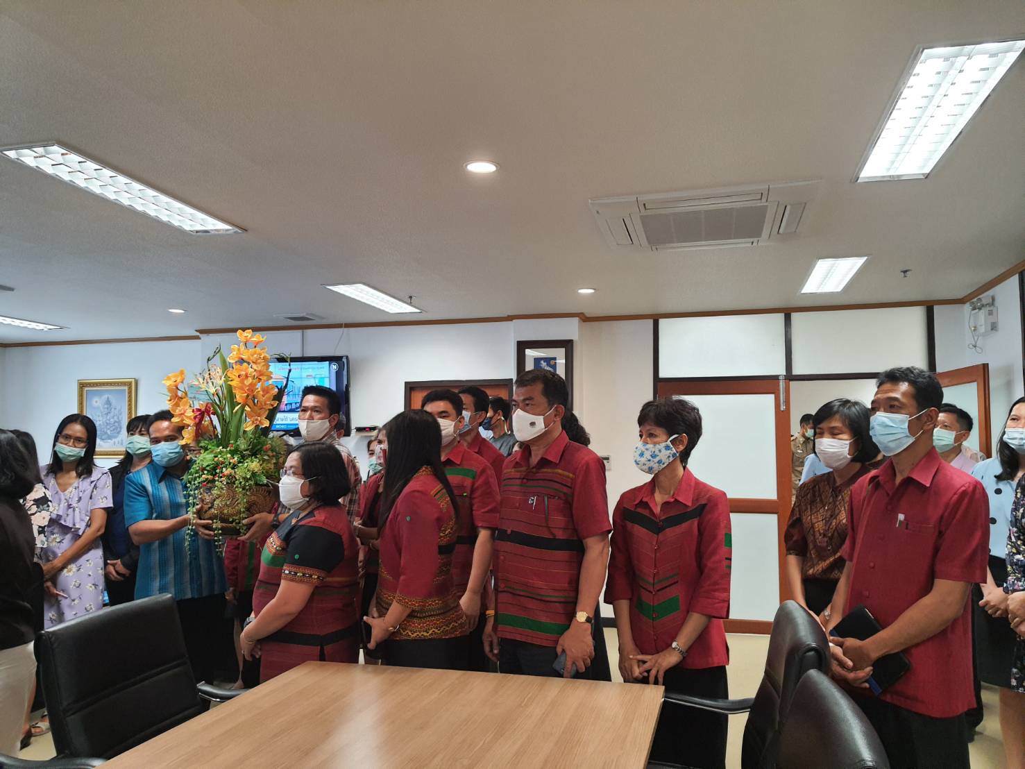 สพจ.ราชบุรี ร่วมต้อนรับผู้ว่าราชการจังหวัดราชบุรี