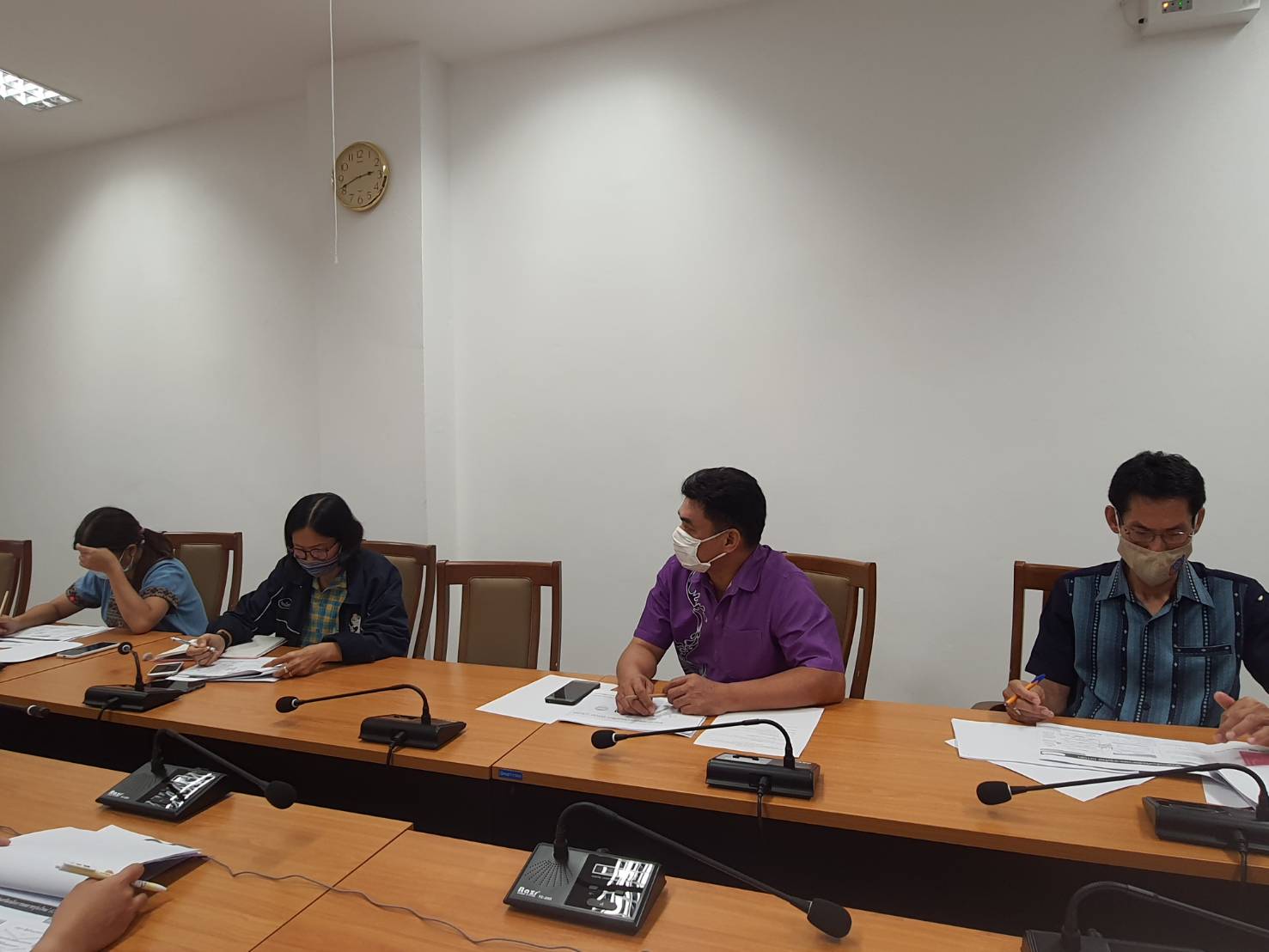 สพจ.ราชบุรี รับฟังการประชุมผ่านระบบวีดิทัศน์ทางไกล (Video Conference)