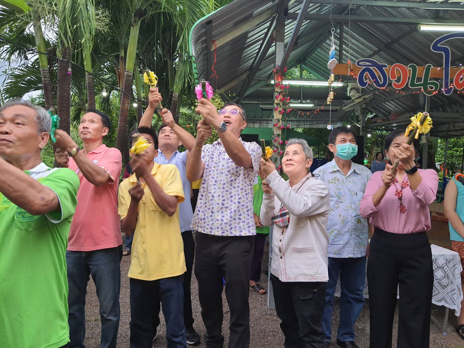 สพจ.ราชบุรี ร่วมพิธีเปิดแหล่งท่องเที่ยว เชิงเกษตร