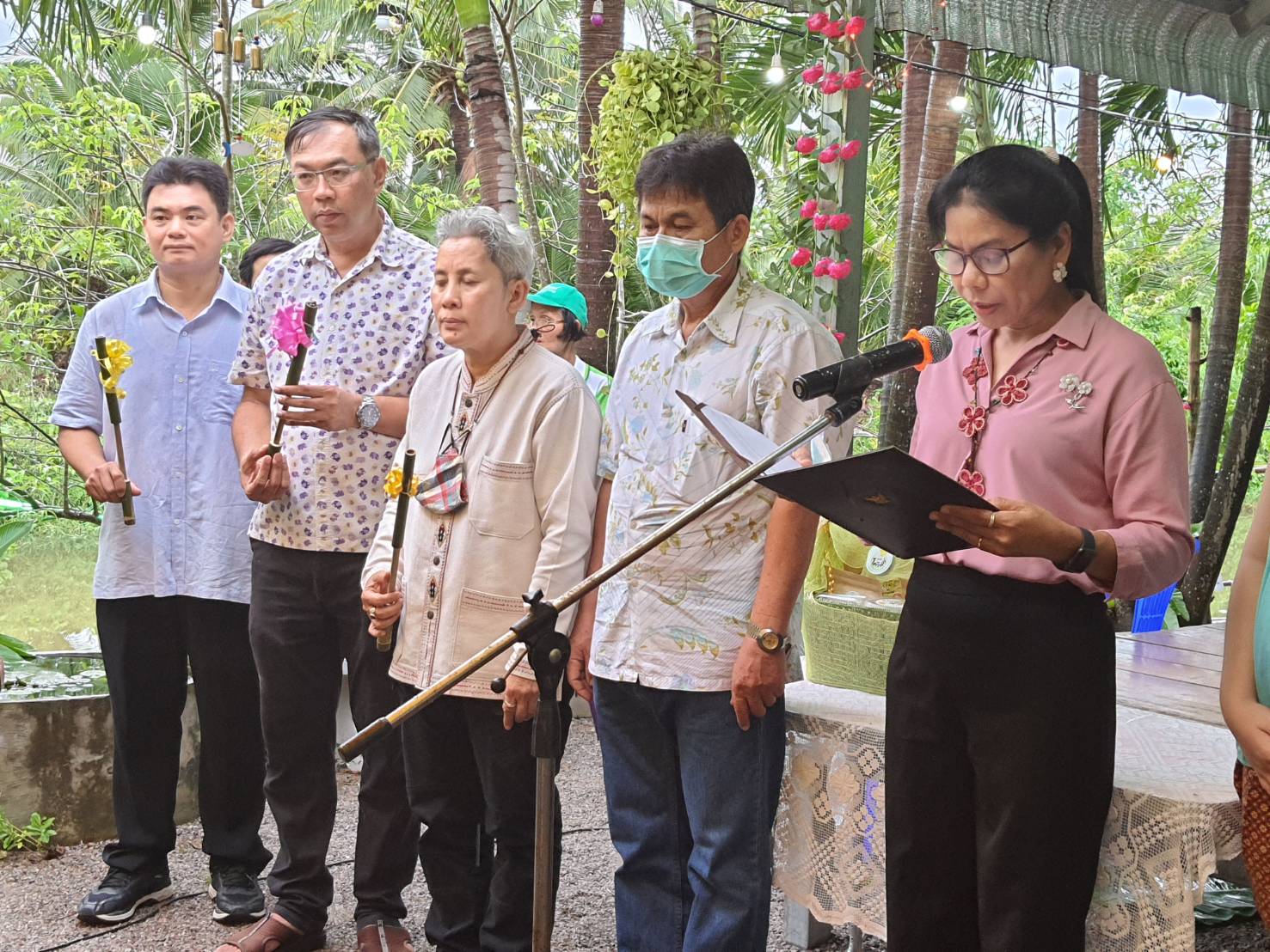 สพจ.ราชบุรี ร่วมพิธีเปิดแหล่งท่องเที่ยว เชิงเกษตร