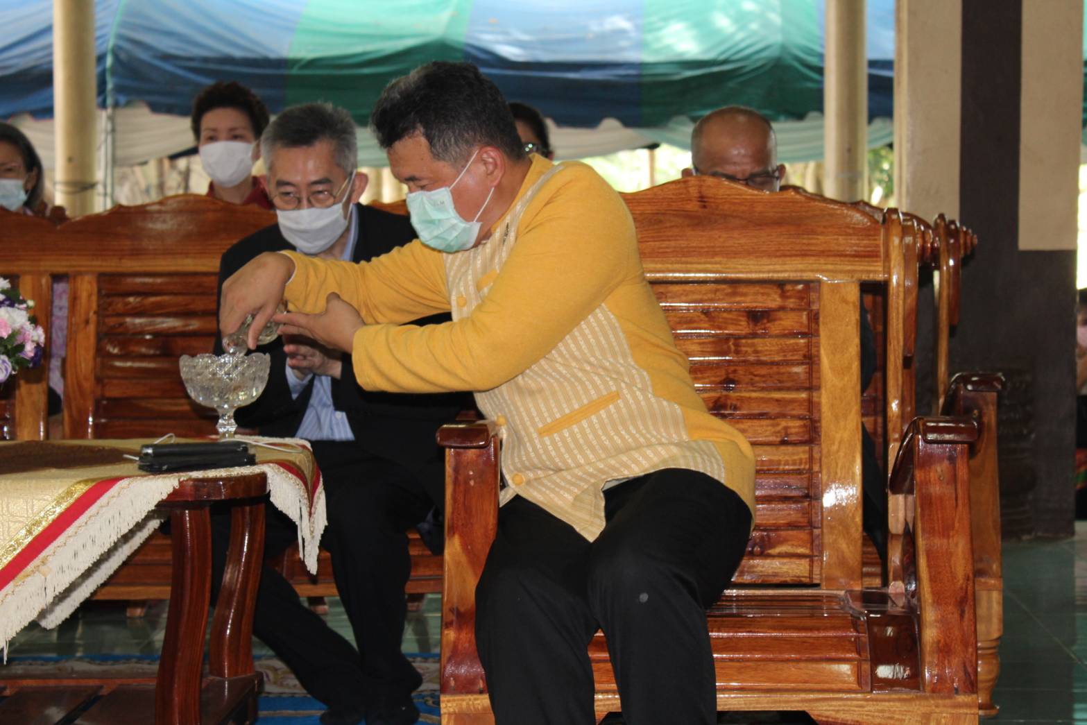 สพจ.ราชบุรี ร่วมถวายผ้าพระกฐิน