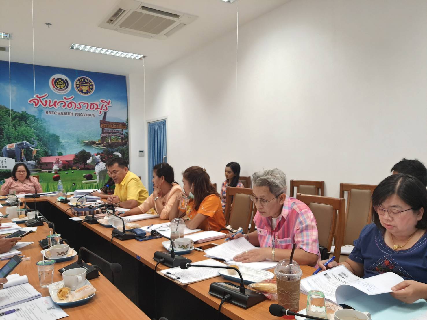 สพจ.ราชบุรี ประชุมพัฒนาการจังหวัด/ผู้อำนวยการกลุ่มงาน/พัฒนาการอำเภอ และนักวิชาการพัฒนาชุมชนจังหวัด ครั้งที่ 6/2563