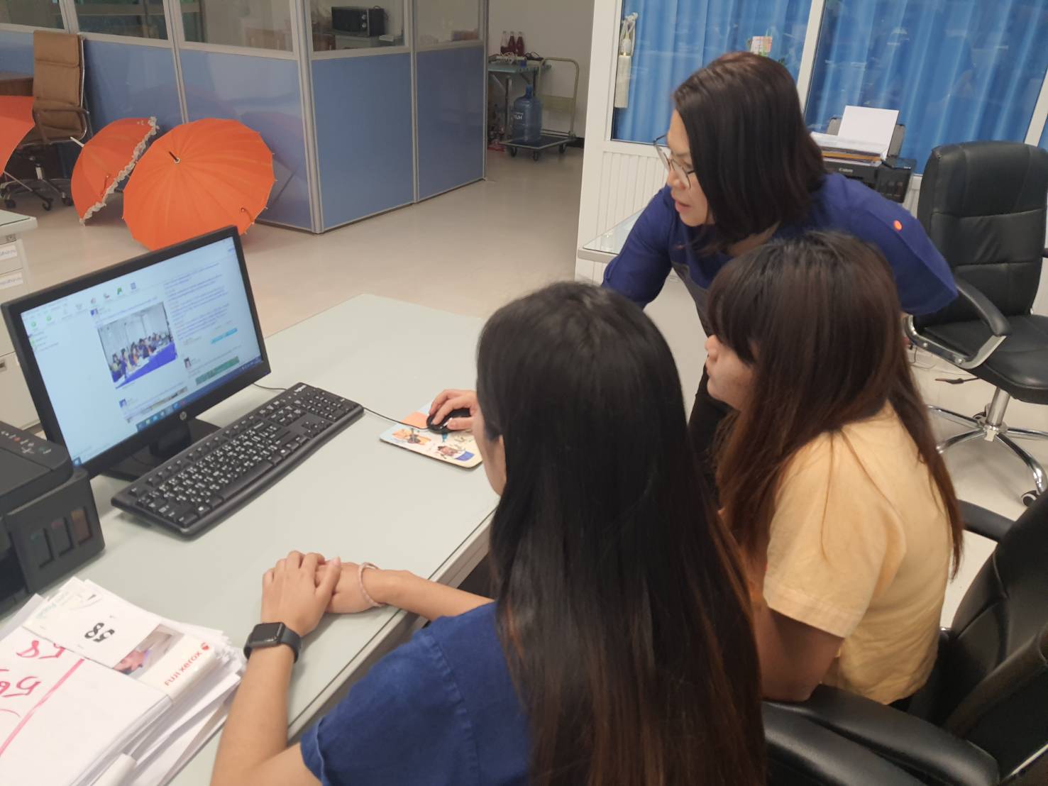 พช.ราชบุรี ฝึกอบรมก่อนปฏิบัติงานอาสาพัฒนา (อสพ.) รุ่นที่ 72 ที่ได้ต่ออายุการปฏิบัติหน้าที่