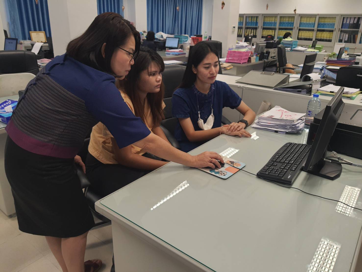 พช.ราชบุรี ฝึกอบรมก่อนปฏิบัติงานอาสาพัฒนา (อสพ.) รุ่นที่ 72 ที่ได้ต่ออายุการปฏิบัติหน้าที่