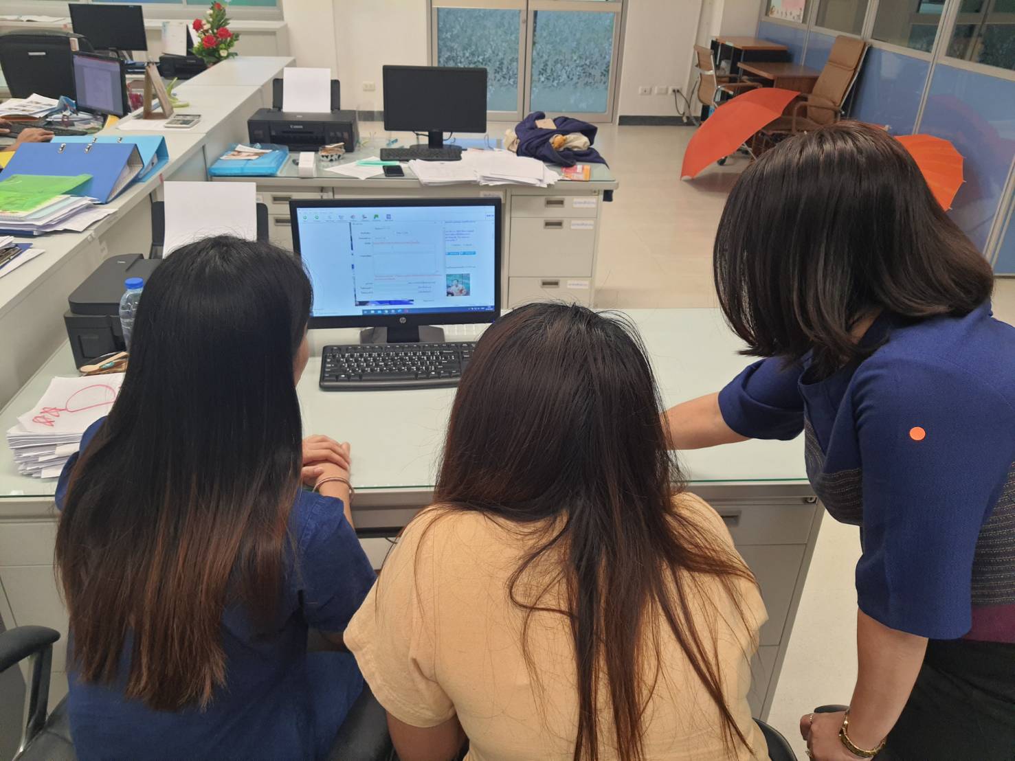 พช.ราชบุรี ฝึกอบรมก่อนปฏิบัติงานอาสาพัฒนา (อสพ.) รุ่นที่ 72 ที่ได้ต่ออายุการปฏิบัติหน้าที่