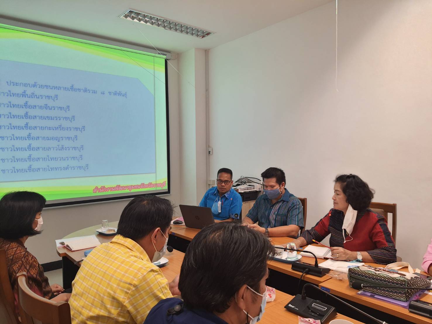 พช.ราชบุรี รับการตรวจราชการของผู้ตรวจราชการกรมการพัฒนาชุมชน ประจำเดือน ตุลาคม 2563