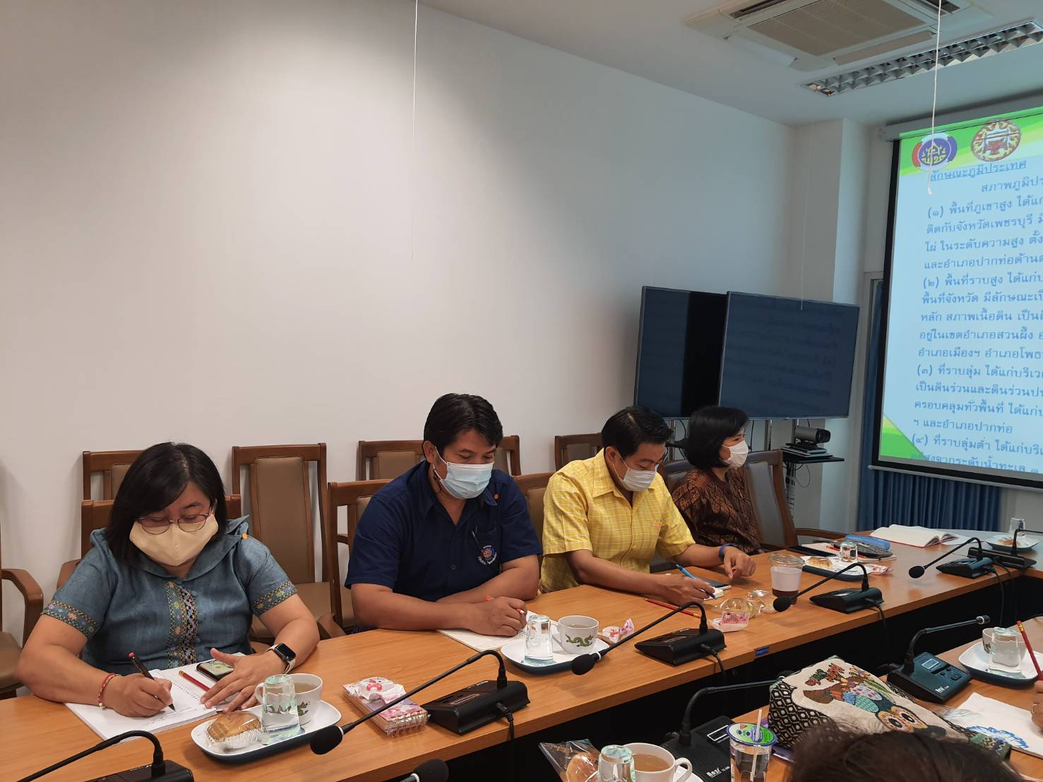 พช.ราชบุรี รับการตรวจราชการของผู้ตรวจราชการกรมการพัฒนาชุมชน ประจำเดือน ตุลาคม 2563