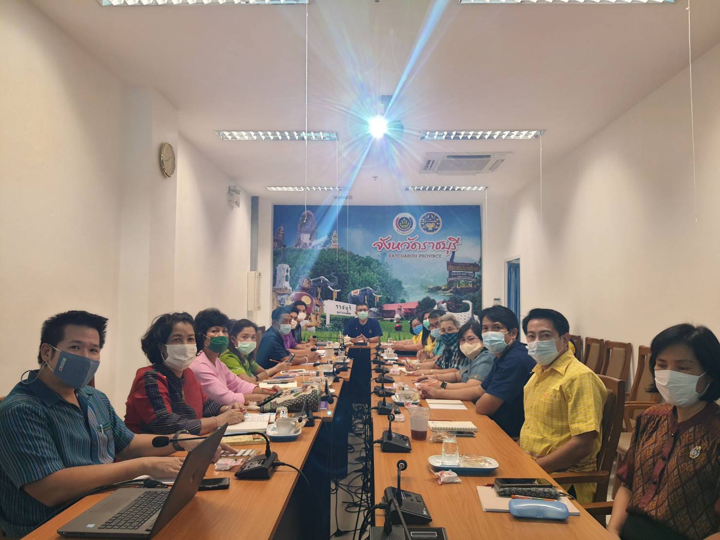 พช.ราชบุรี รับการตรวจราชการของผู้ตรวจราชการกรมการพัฒนาชุมชน ประจำเดือน ตุลาคม 2563