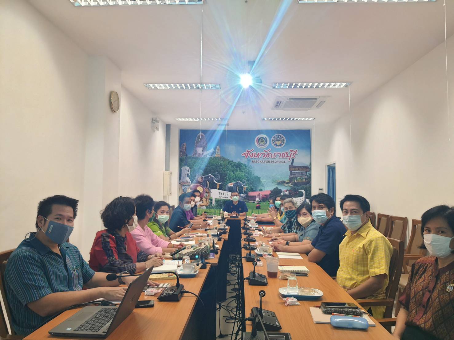 พช.ราชบุรี รับการตรวจราชการของผู้ตรวจราชการกรมการพัฒนาชุมชน ประจำเดือน ตุลาคม 2563