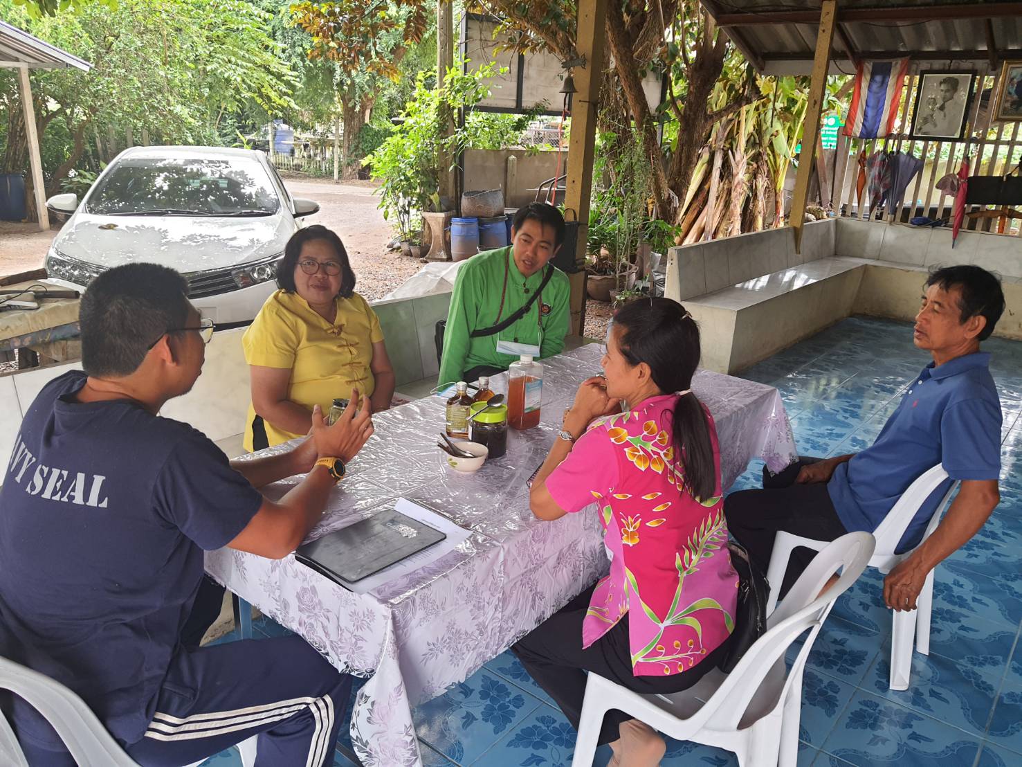 สพจ.ราชบุรี ติดตามสนับสนุนโครงการพัฒนาพื้นที่ต้นแบบการพัฒนาคุณภาพชีวิต ตามหลักทฤษฎีใหม่ ประยุกต์สู่ “โคก หนอง นา โมเดล”