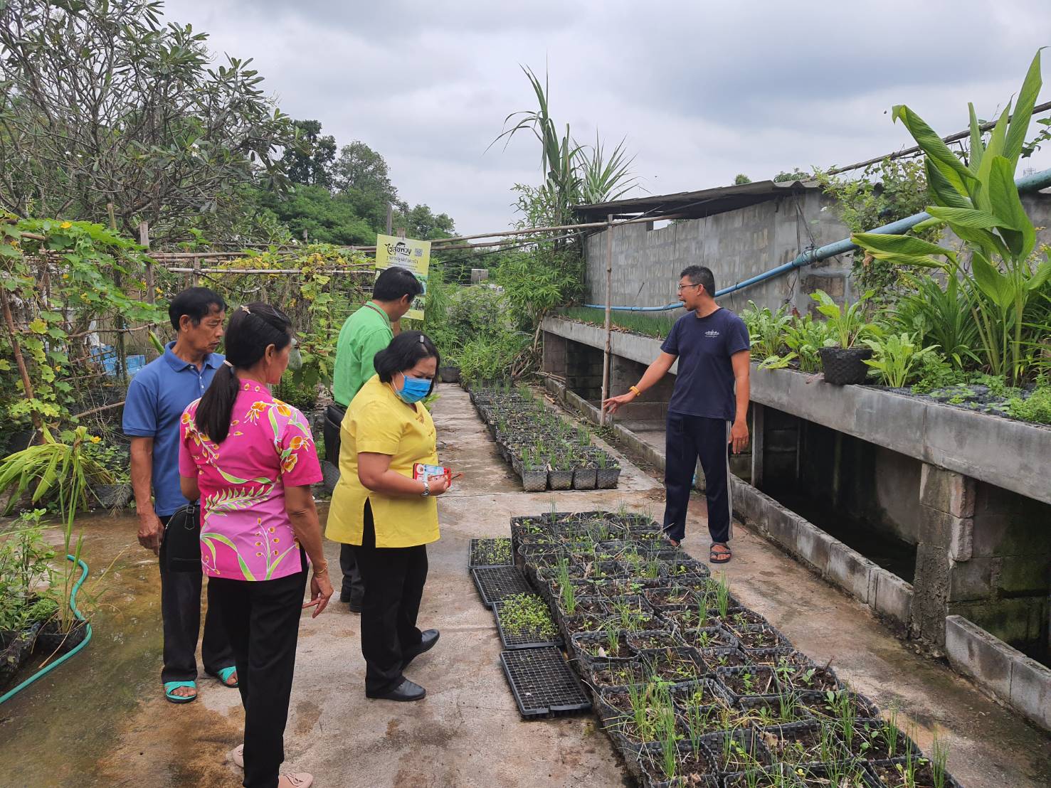 สพจ.ราชบุรี ติดตามสนับสนุนโครงการพัฒนาพื้นที่ต้นแบบการพัฒนาคุณภาพชีวิต ตามหลักทฤษฎีใหม่ ประยุกต์สู่ “โคก หนอง นา โมเดล”
