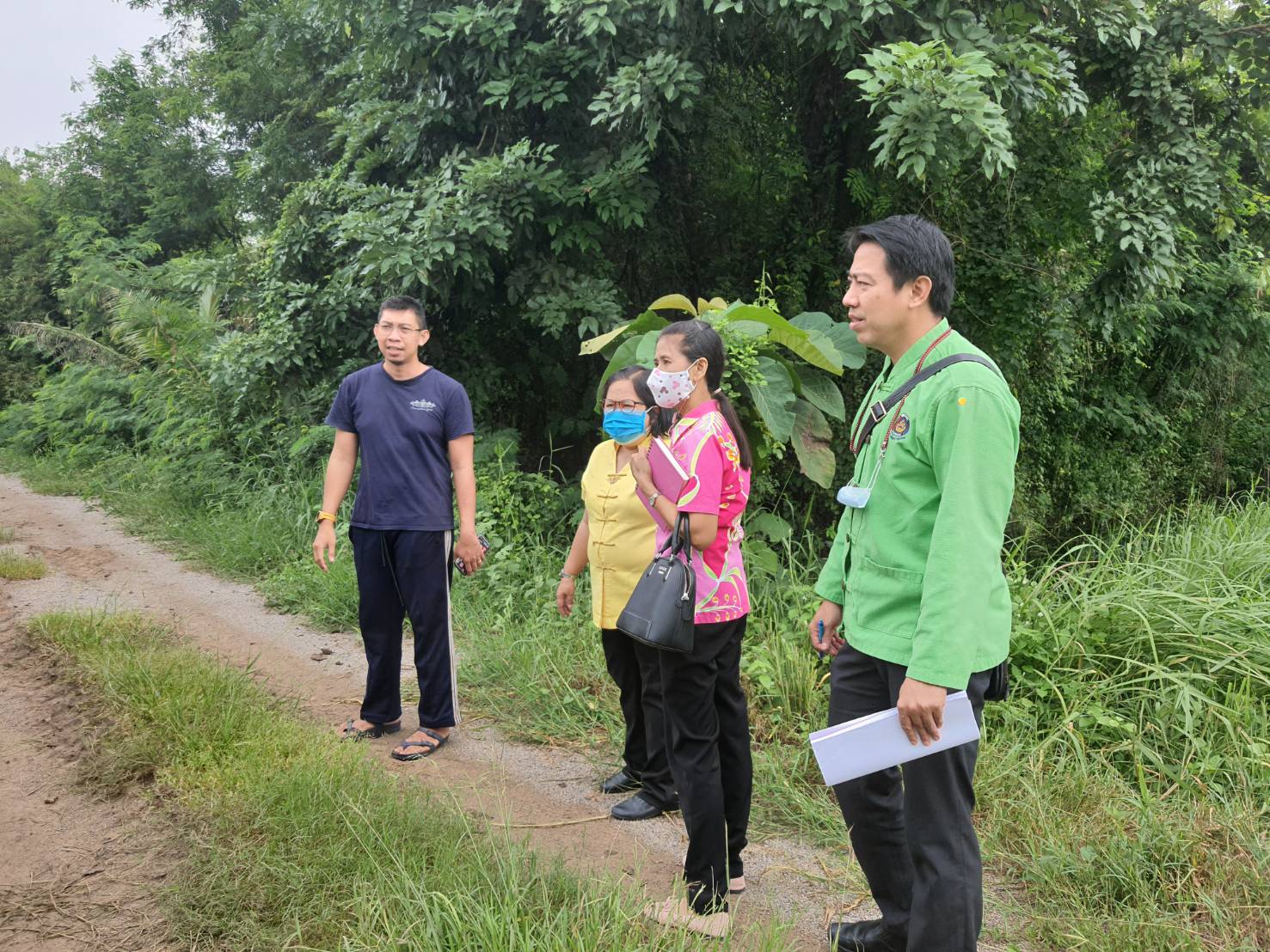 สพจ.ราชบุรี ติดตามสนับสนุนโครงการพัฒนาพื้นที่ต้นแบบการพัฒนาคุณภาพชีวิต ตามหลักทฤษฎีใหม่ ประยุกต์สู่ “โคก หนอง นา โมเดล”