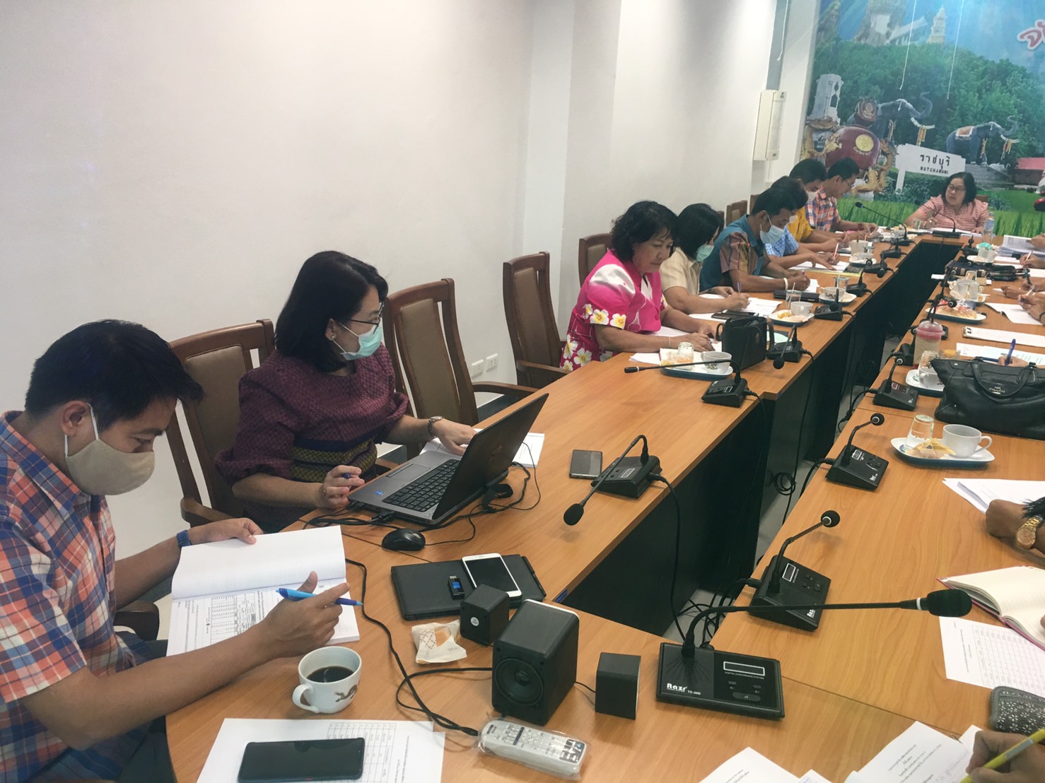 สพจ.ราชบุรี ประชุมพัฒนาการจังหวัด/ผู้อำนวยการกลุ่มงาน/พัฒนาการอำเภอ และนักวิชาการพัฒนาชุมชนจังหวัด ครั้งที่ 6/2563