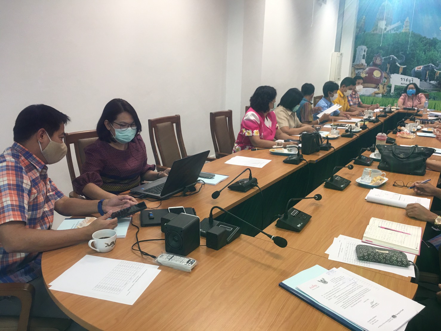 สพจ.ราชบุรี ประชุมพัฒนาการจังหวัด/ผู้อำนวยการกลุ่มงาน/พัฒนาการอำเภอ และนักวิชาการพัฒนาชุมชนจังหวัด ครั้งที่ 6/2563