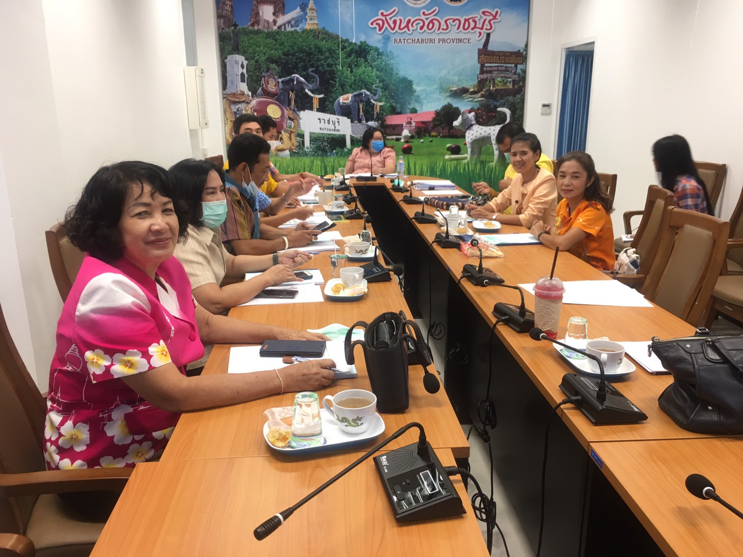 สพจ.ราชบุรี ประชุมพัฒนาการจังหวัด/ผู้อำนวยการกลุ่มงาน/พัฒนาการอำเภอ และนักวิชาการพัฒนาชุมชนจังหวัด ครั้งที่ 6/2563