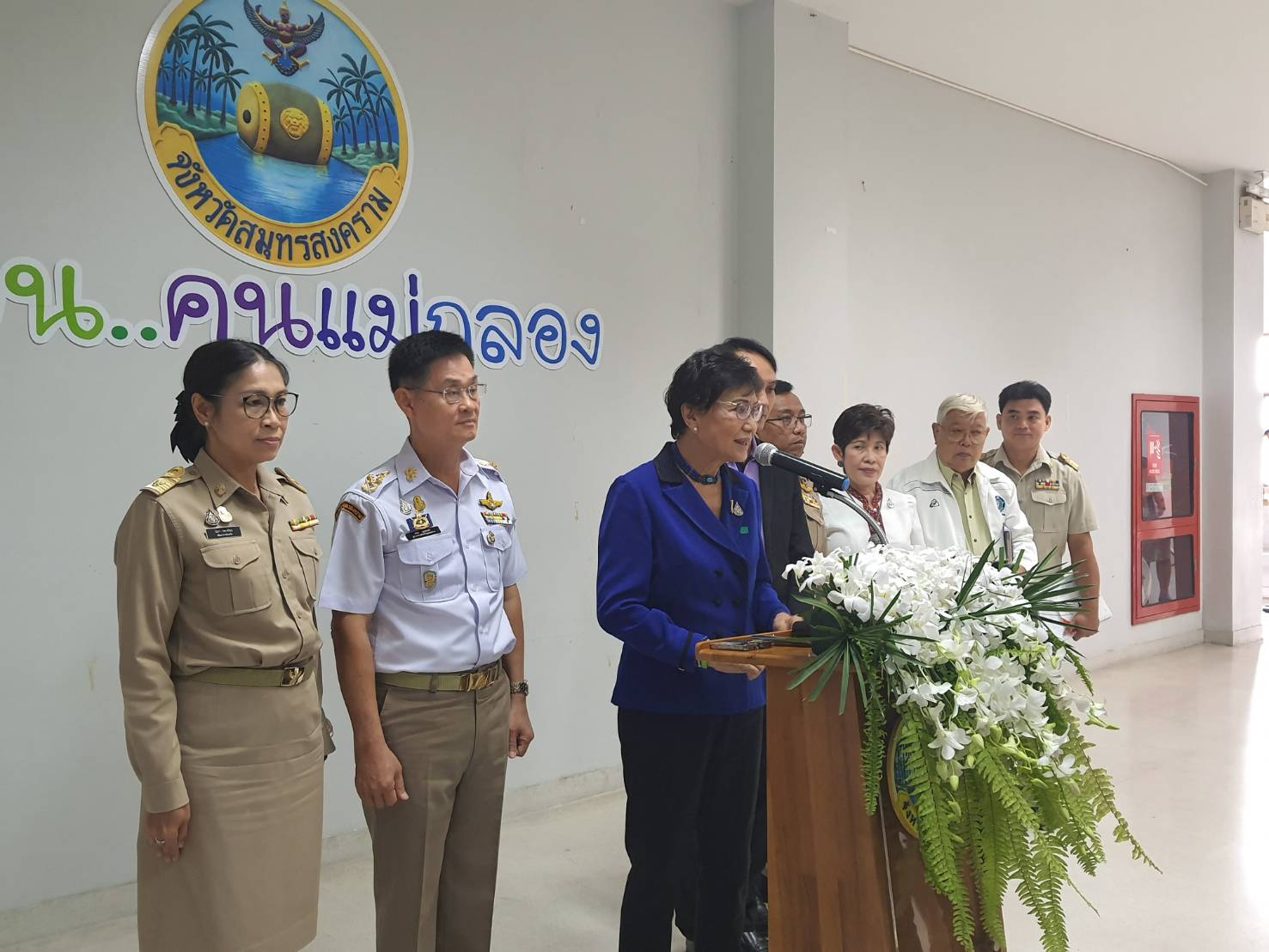 ราชบุรี รับการตรวจราชการของรัฐมนตรีช่วยว่าการกระทรวงศึกษาธิการ เรื่องแนวทางการแก้ไขปัญหาความยากจนและความเหลื่อมล้ำในระดับพื้นที่โดยงานบริหารข้อมูลการพัฒนาคนแบบชี้เป้า TPMAP