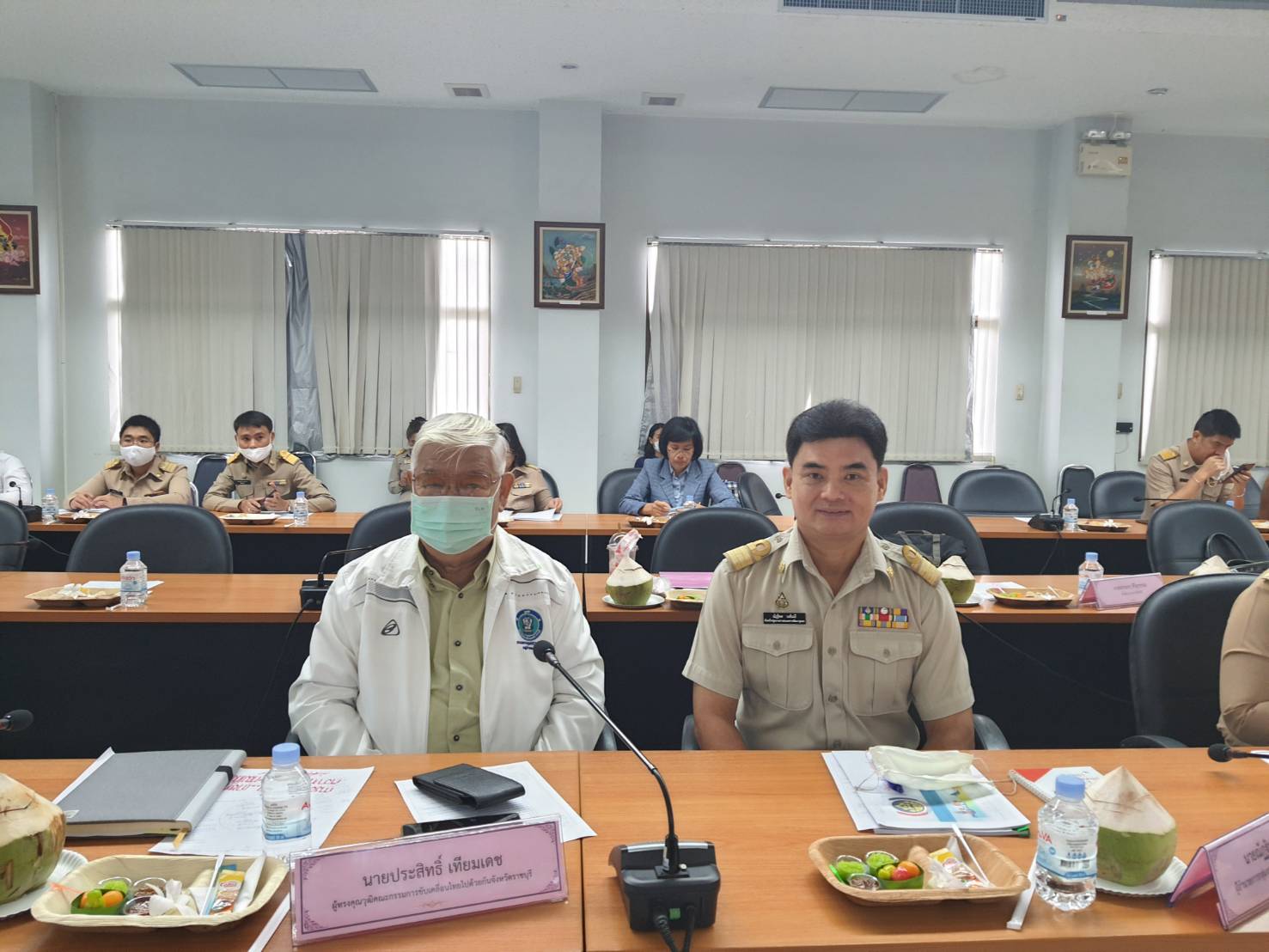 ราชบุรี รับการตรวจราชการของรัฐมนตรีช่วยว่าการกระทรวงศึกษาธิการ เรื่องแนวทางการแก้ไขปัญหาความยากจนและความเหลื่อมล้ำในระดับพื้นที่โดยงานบริหารข้อมูลการพัฒนาคนแบบชี้เป้า TPMAP