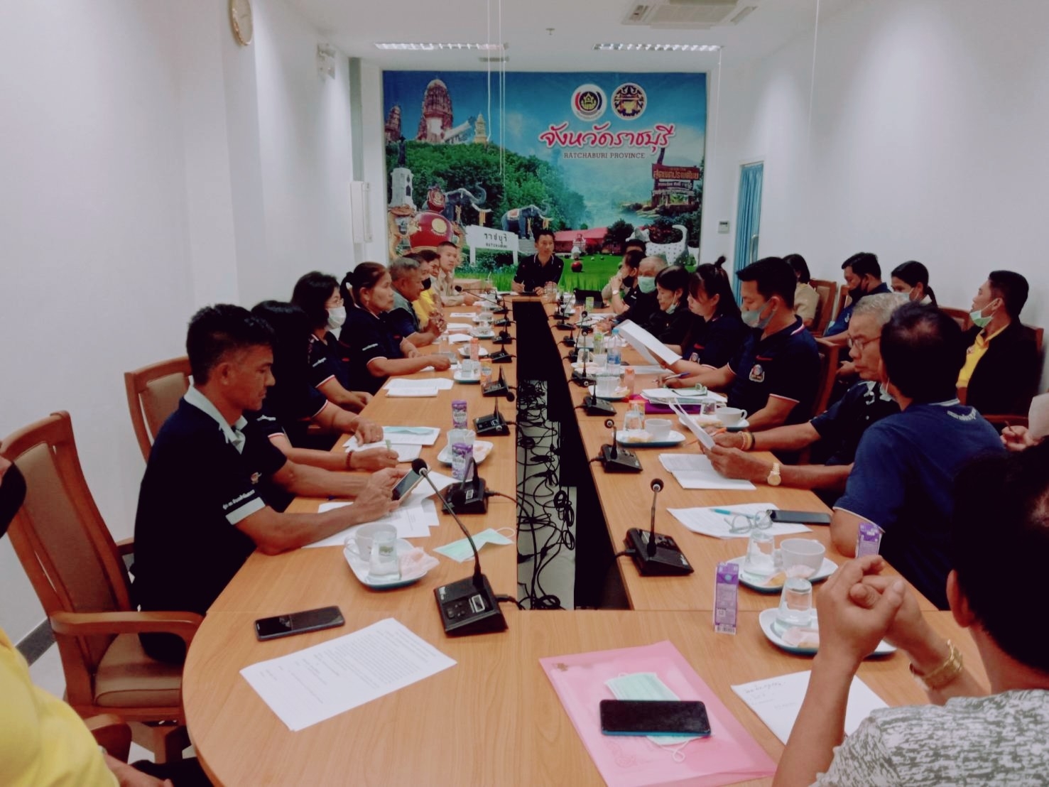 ราชบุรี #ประชุม #ชมรมผู้นำอช.ระดับจังหวัดราชบุรีเพื่อขับเคลื่อนการดำเนินงานผู้นำอาสาพัฒนาชุมชน (ผู้นำ อช.) 2564