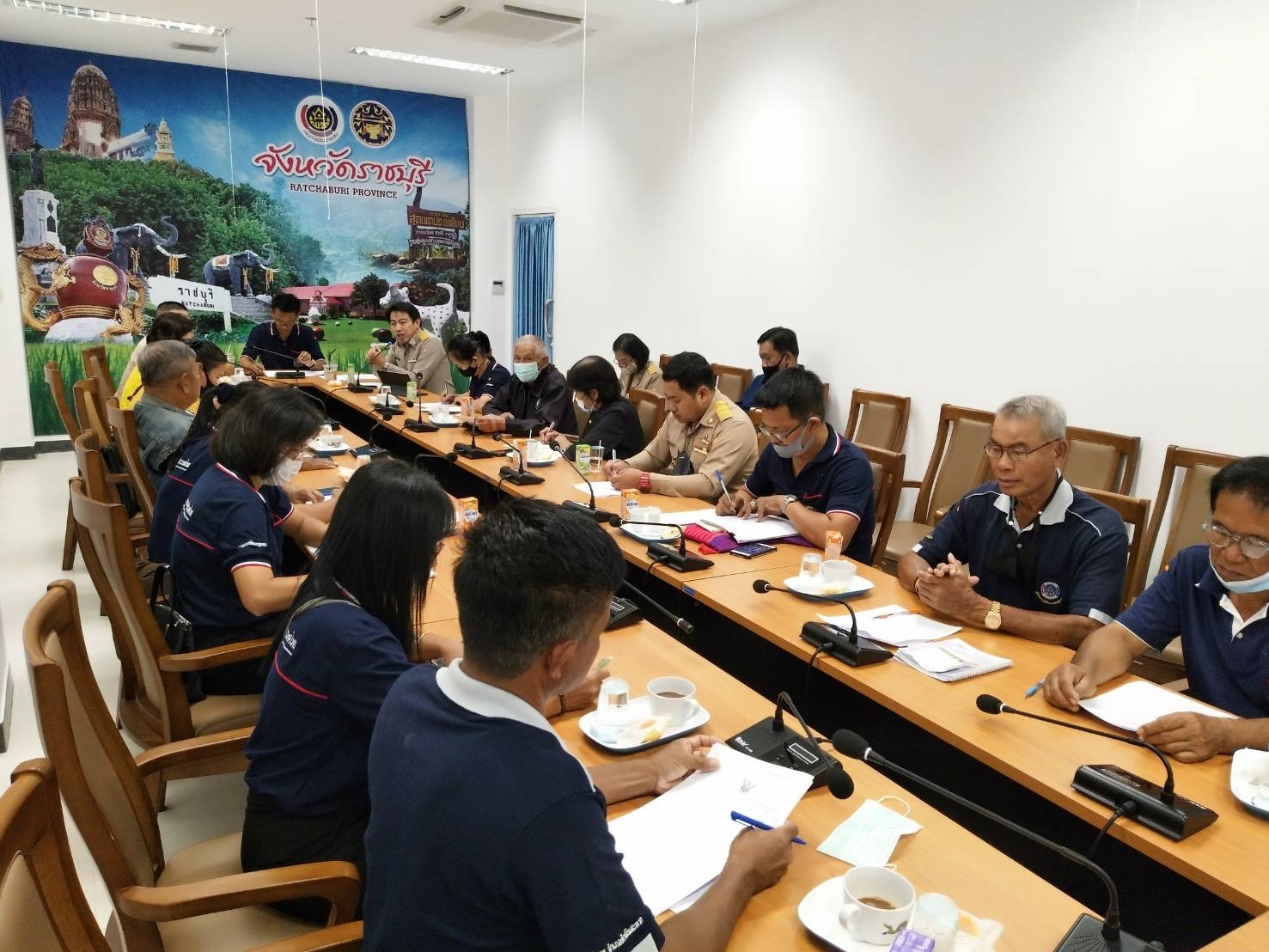 ราชบุรี #ประชุม #ชมรมผู้นำอช.ระดับจังหวัดราชบุรีเพื่อขับเคลื่อนการดำเนินงานผู้นำอาสาพัฒนาชุมชน (ผู้นำ อช.) 2564