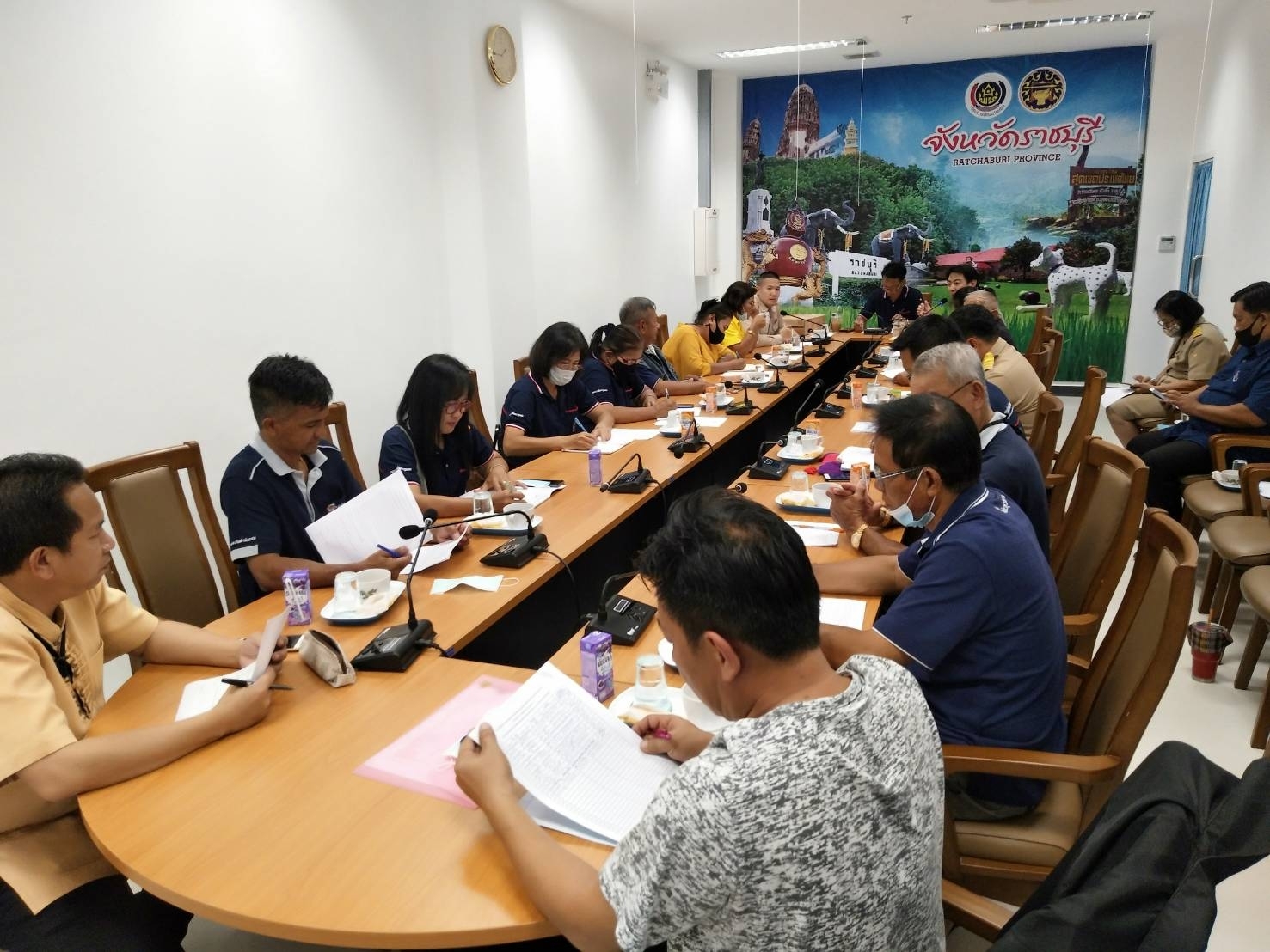 ราชบุรี #ประชุม #ชมรมผู้นำอช.ระดับจังหวัดราชบุรีเพื่อขับเคลื่อนการดำเนินงานผู้นำอาสาพัฒนาชุมชน (ผู้นำ อช.) 2564