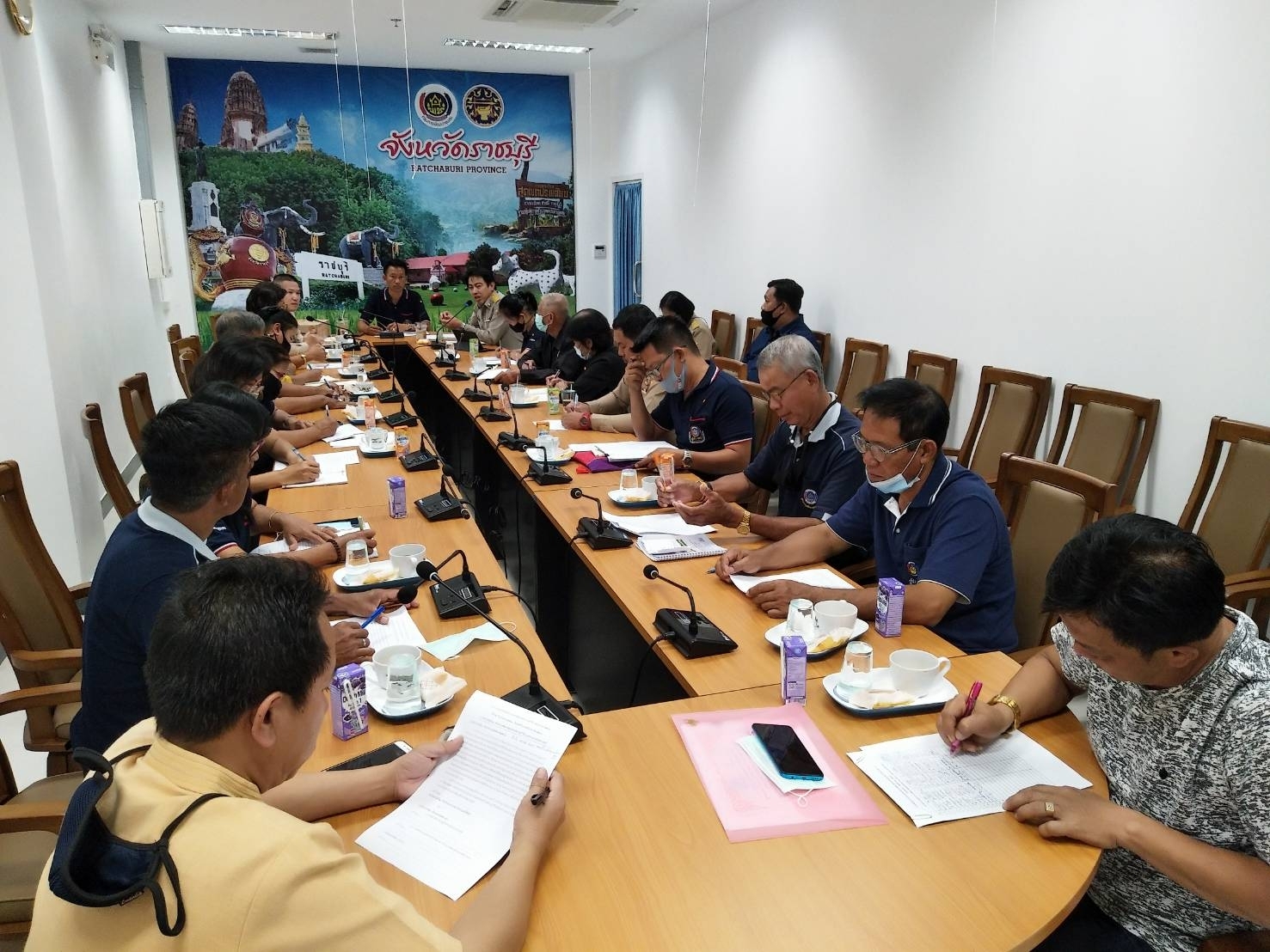 ราชบุรี #ประชุม #ชมรมผู้นำอช.ระดับจังหวัดราชบุรีเพื่อขับเคลื่อนการดำเนินงานผู้นำอาสาพัฒนาชุมชน (ผู้นำ อช.) 2564