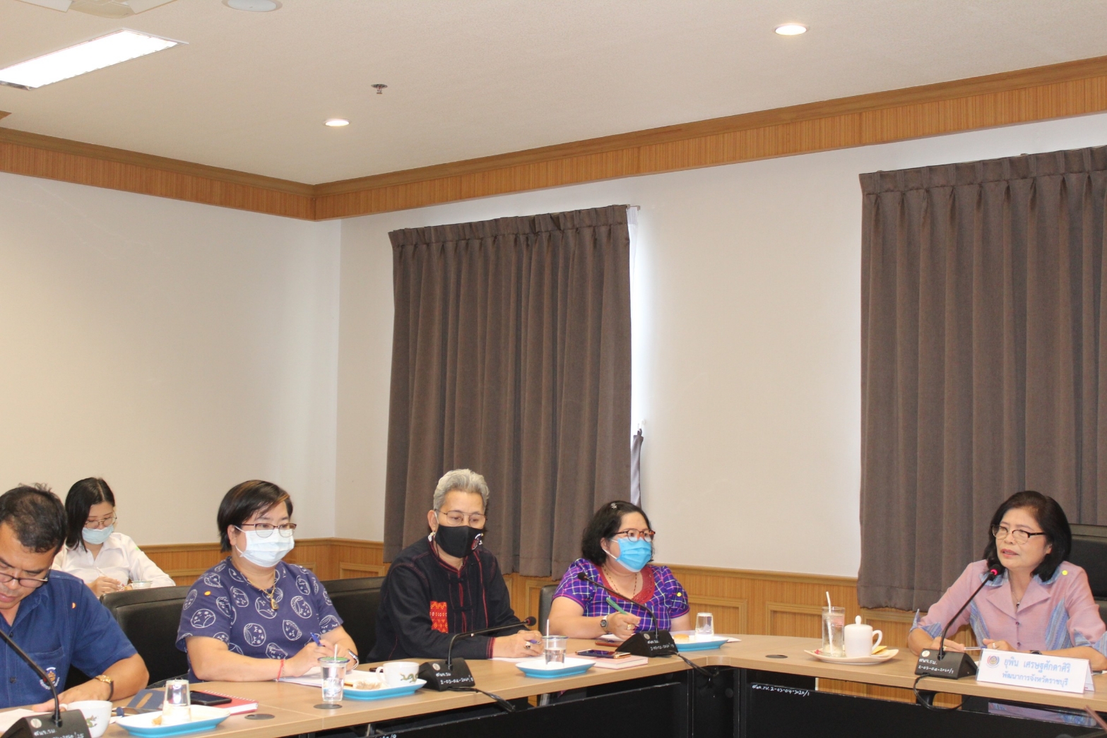 พช.ราชบุรี ประชุมเครือข่ายกองทุนแม่ของแผ่นดิน