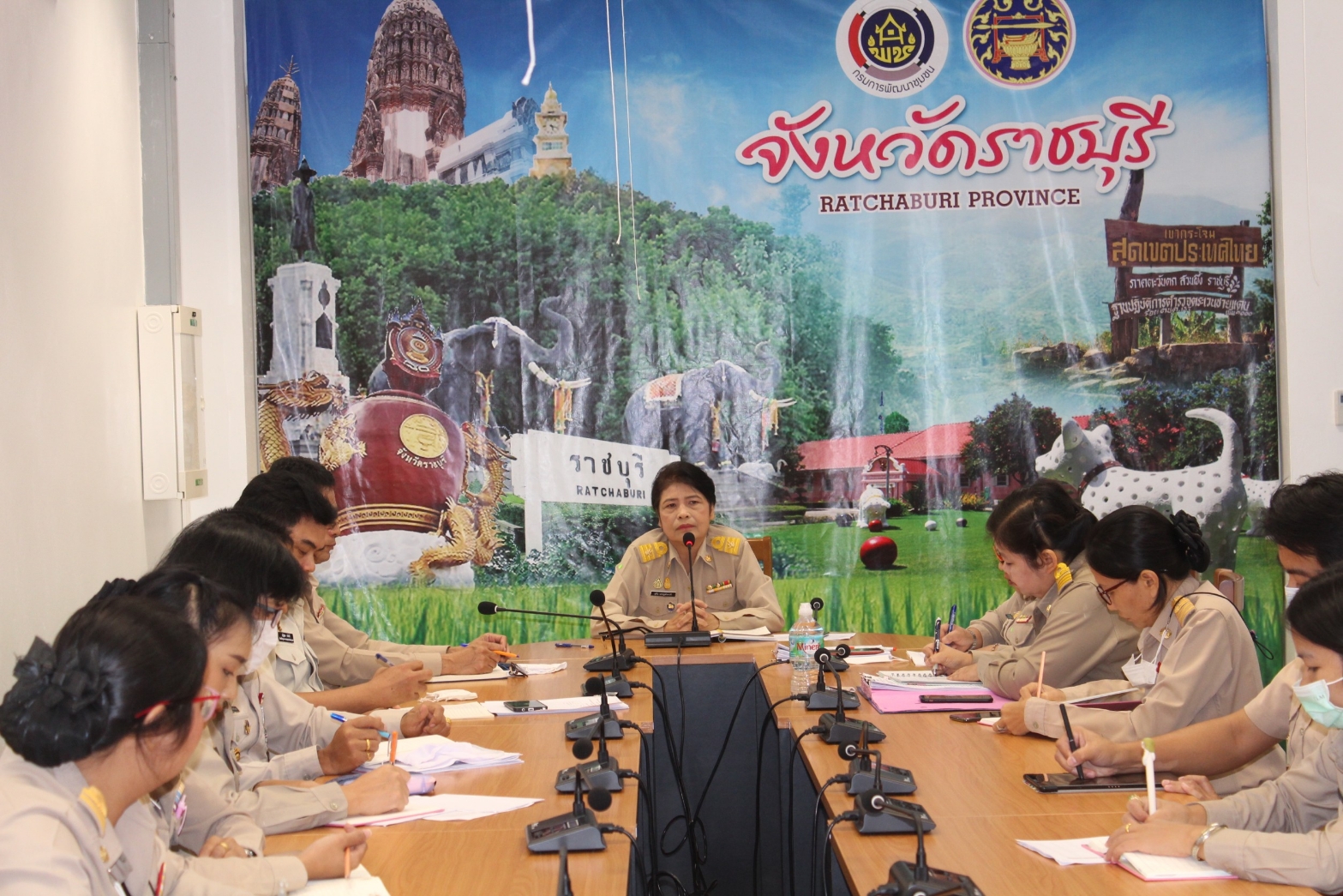 พจ.ราชบุรี มอบแนวทางในการปฏิบัติงาน