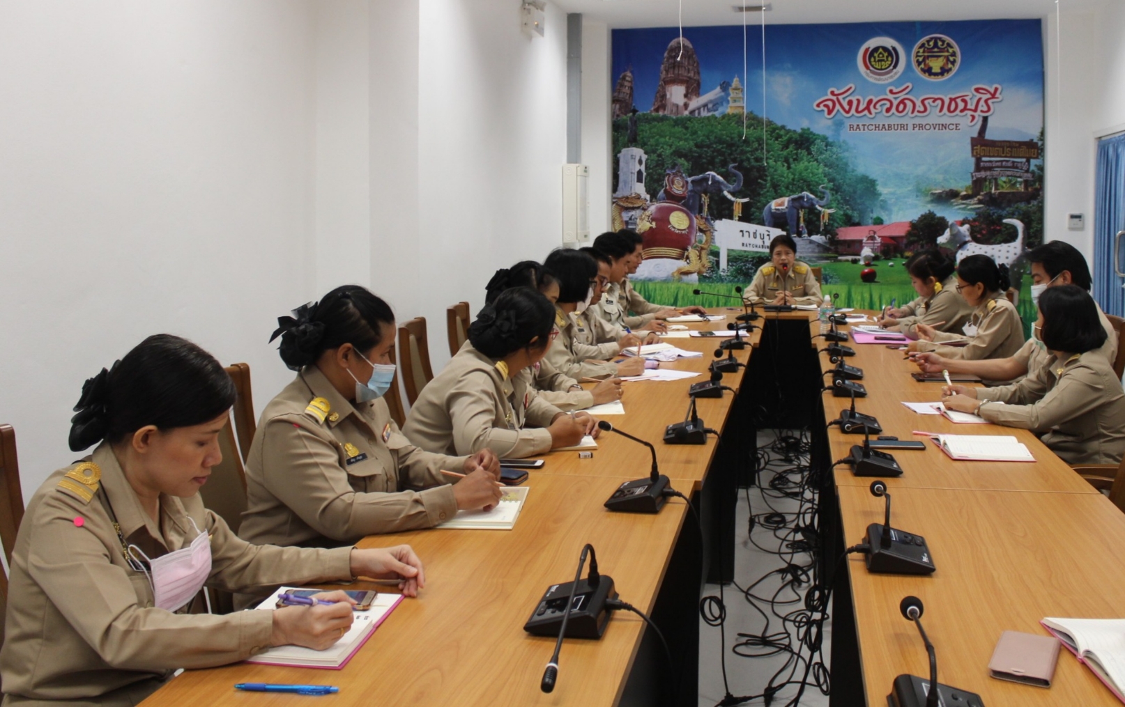 พจ.ราชบุรี มอบแนวทางในการปฏิบัติงาน