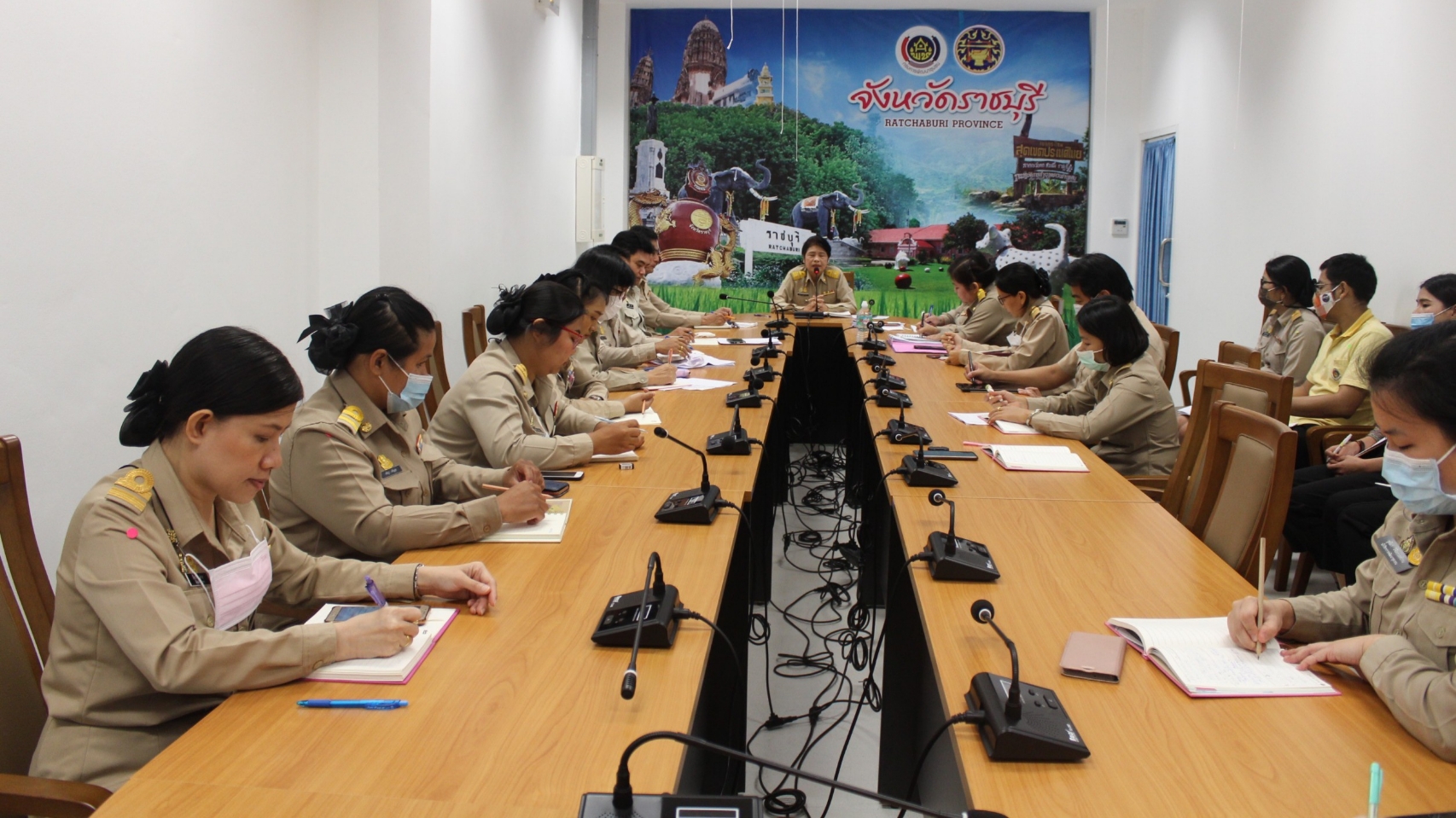 พจ.ราชบุรี มอบแนวทางในการปฏิบัติงาน