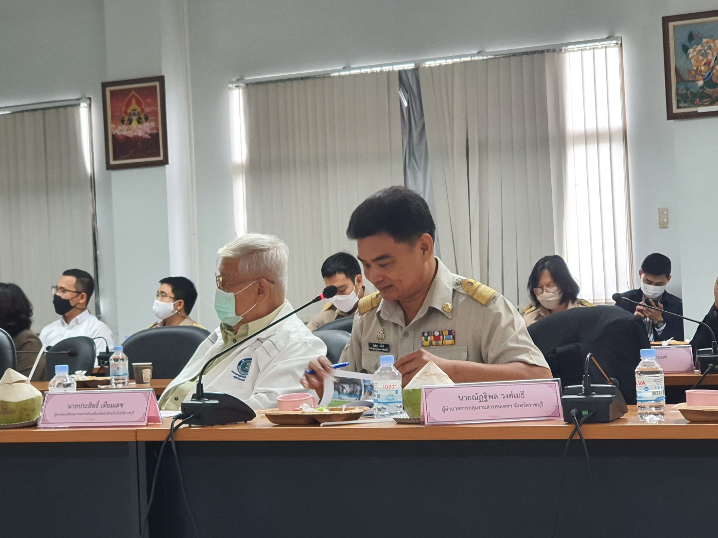 ราชบุรี รับการตรวจราชการของรัฐมนตรีช่วยว่าการกระทรวงศึกษาธิการ เรื่องแนวทางการแก้ไขปัญหาความยากจนและความเหลื่อมล้ำในระดับพื้นที่โดยงานบริหารข้อมูลการพัฒนาคนแบบชี้เป้า TPMAP