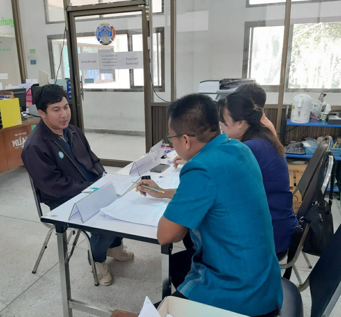 ? พจ.ราชบุรี​ พร้อมทีมงานลงพื้นที่ติดตาม สังเกตการณ์การดำเนินการคัดเลือกบุคคลเพื่อจัดจ้างเป็นลูกจ้างเหมาบริการฯ โดยวิธีการสอบสัมภาษณ์