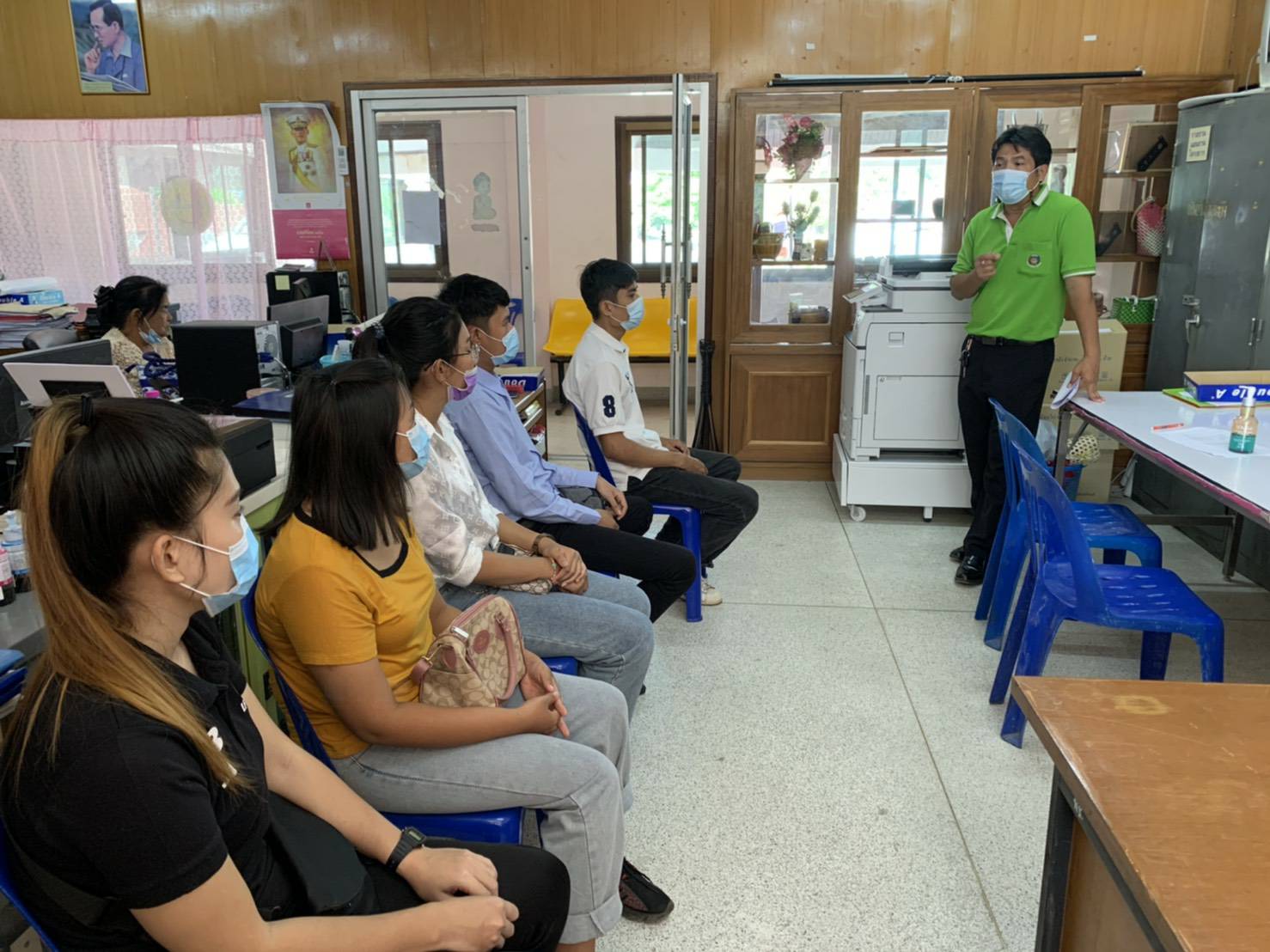 ? พจ.ราชบุรี​ พร้อมทีมงานลงพื้นที่ติดตาม สังเกตการณ์การดำเนินการคัดเลือกบุคคลเพื่อจัดจ้างเป็นลูกจ้างเหมาบริการฯ โดยวิธีการสอบสัมภาษณ์