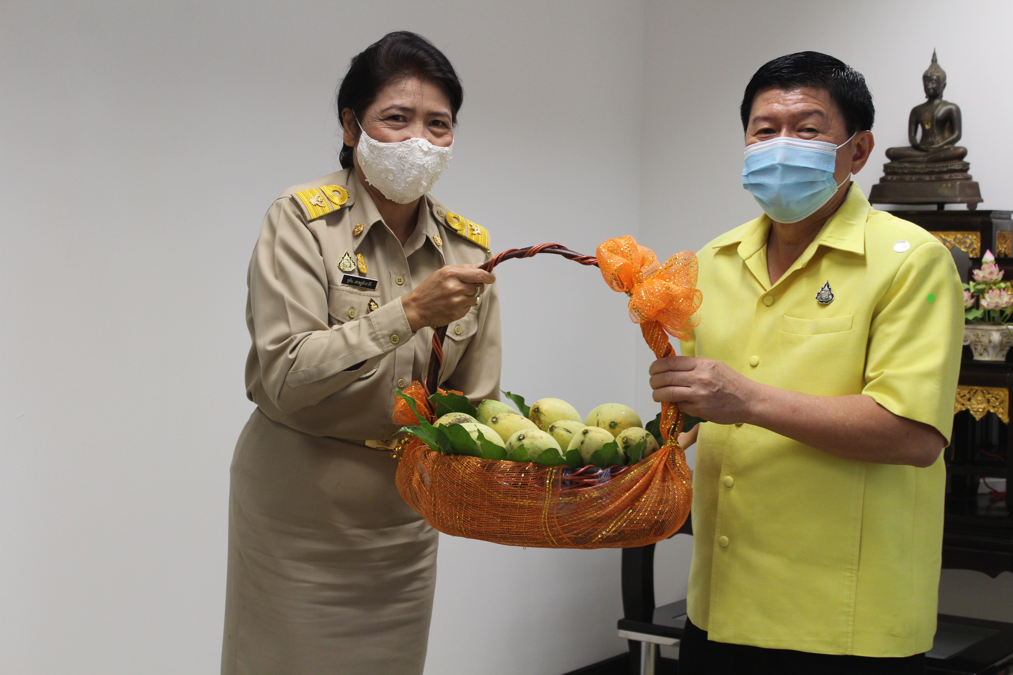 พจ.ราชบุรี รายงานตัวเข้ารับตำแหน่งพัฒนาการจังหวัดราชบุรีต่อผู้บริหารระดับจังหวัด