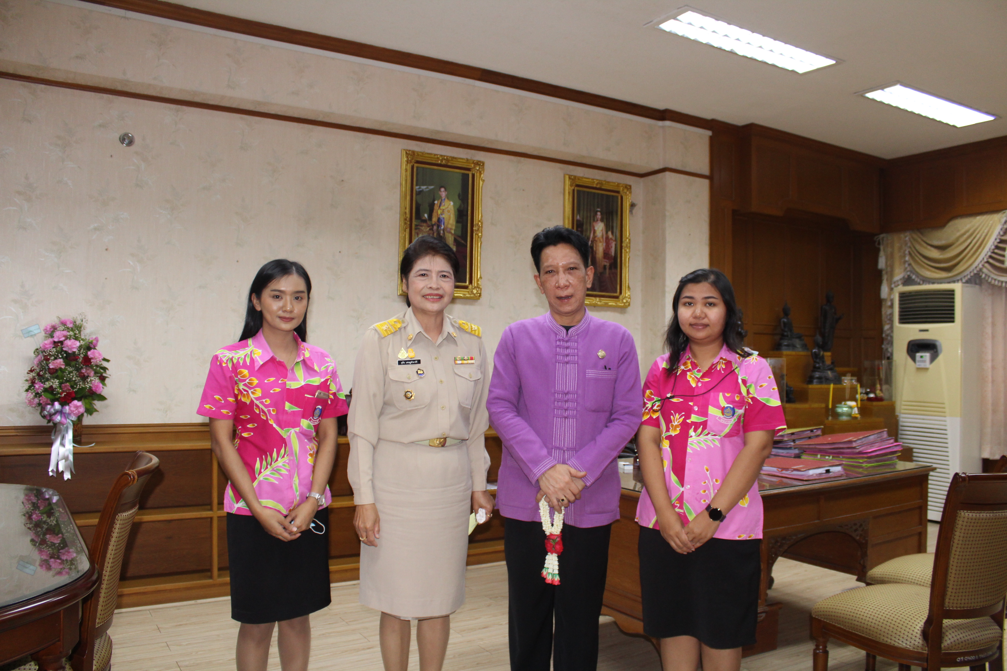 พจ.ราชบุรี รายงานตัวเข้ารับตำแหน่งพัฒนาการจังหวัดราชบุรีต่อผู้บริหารระดับจังหวัด