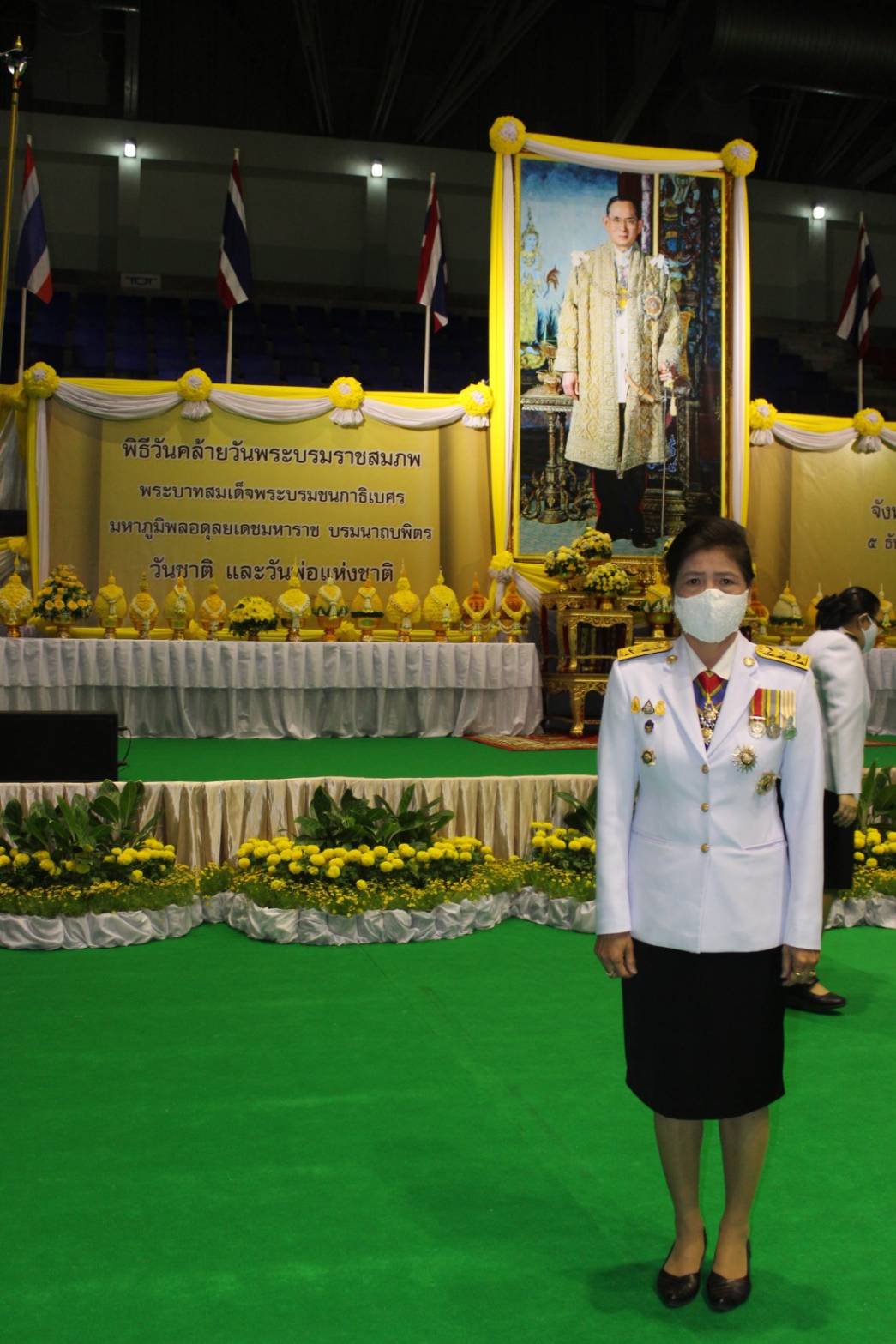 ? พช.ราชบุรี ร่วมกิจกรรมเนื่องในวันวันคล้ายวันพระบรมราชสมภพ พระบาทสมเด็จพระบรมชนกาธิเบศร มหาภูมิพลอดุลยเดชมหาราช บรมนาถบพิตร วันชาติ และวันพ่อแห่งชาติ 5 ธันวาคม 2563