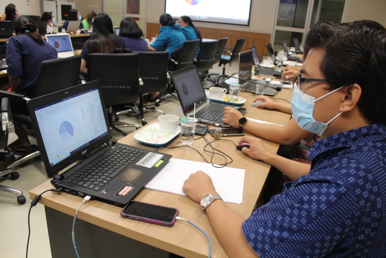 ? พช.ราชบุรี จัดโครงการประชุมเชิงปฏิบัติการการวิเคราะห์ข้อมูลและการนำเสนอข้อมูลสารสนเทศชุมชน