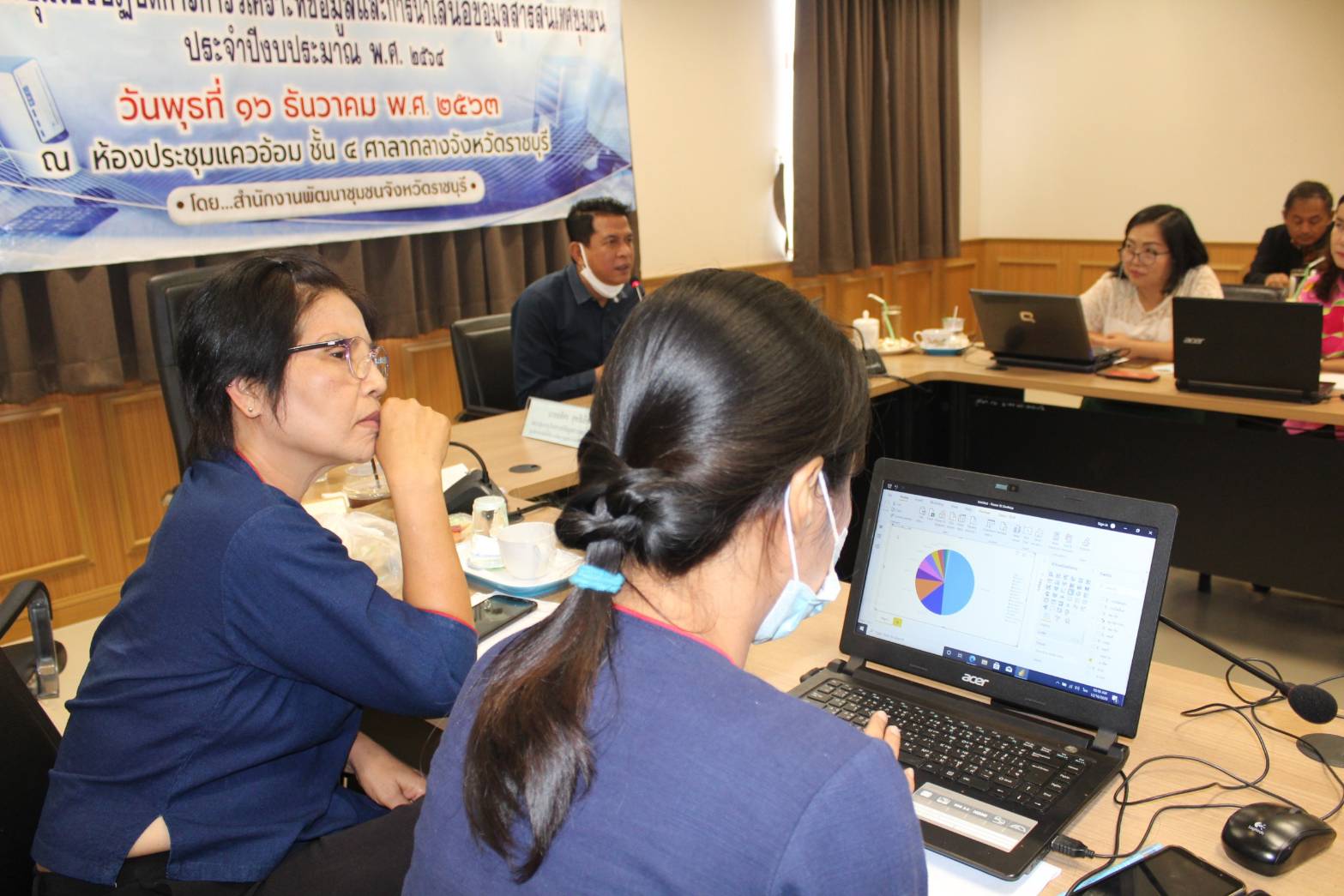 ? พช.ราชบุรี จัดโครงการประชุมเชิงปฏิบัติการการวิเคราะห์ข้อมูลและการนำเสนอข้อมูลสารสนเทศชุมชน