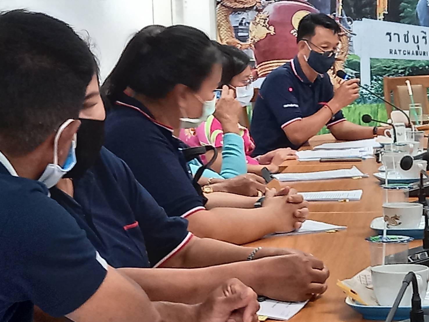 พช.ราชบุรี ประชุมชมรมผู้นำอาสาพัฒนาชุมชน ขับเคลื่อนกิจกรรมเนื่องในวาระครบรอบ 32 ปี โครงการพัฒนาผู้นำอาสาพัฒนาชุมชน