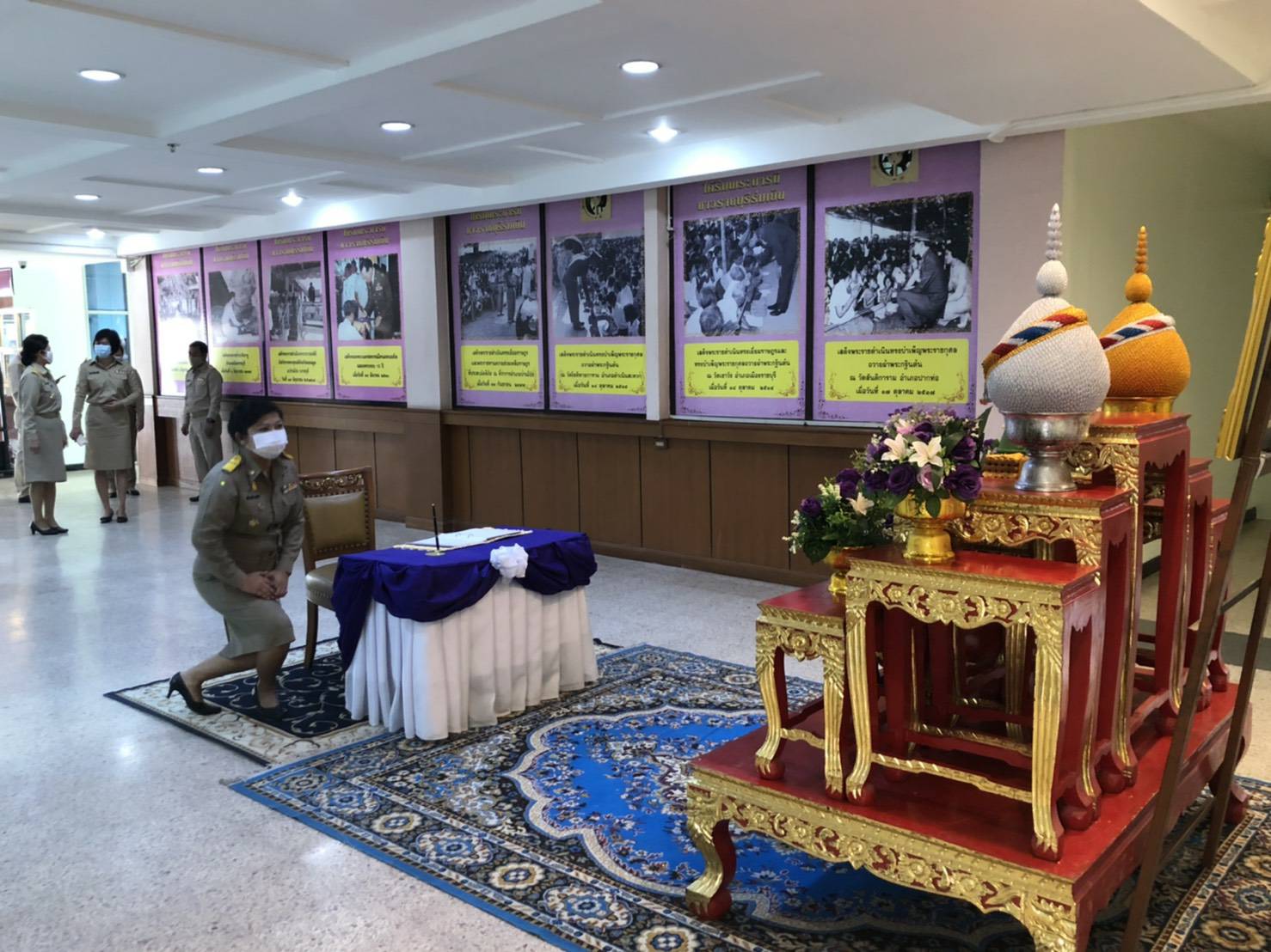 ? พช.ราชบุรี​ ลงนามถวายพระพร สมเด็จพระกนิษฐาธิราชเจ้า กรมสมเด็จพระเทพรัตนราชสุดาฯ สยามบรมราชกุมารี ขอให้ทรงหายจากพระอาการประชวร