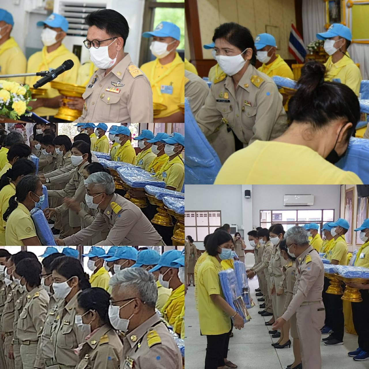 ? พช.ราชบุรี​ ร่วมพิธีมอบผ้าห่มกันหนาวพระราชทาน