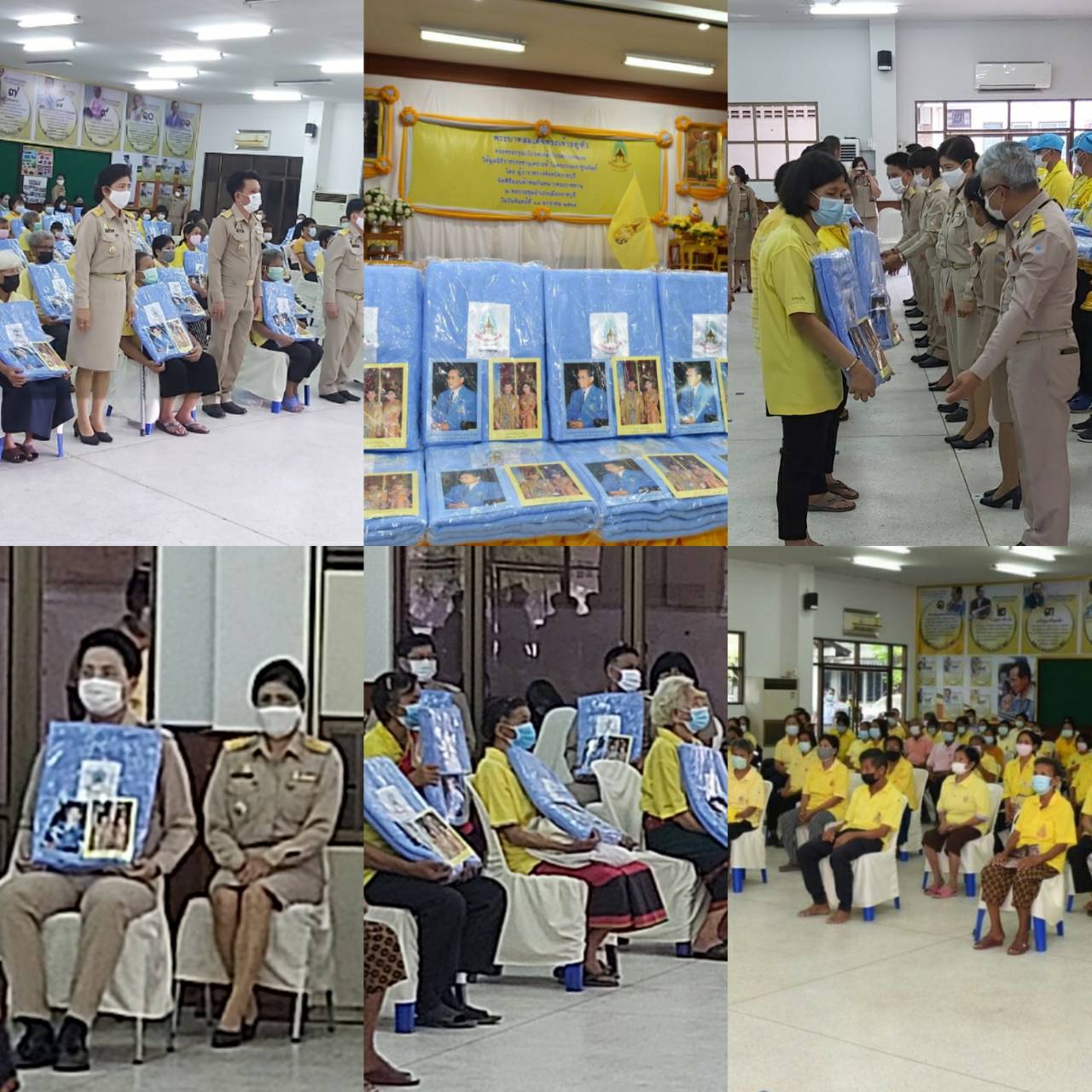 ? พช.ราชบุรี​ ร่วมพิธีมอบผ้าห่มกันหนาวพระราชทาน